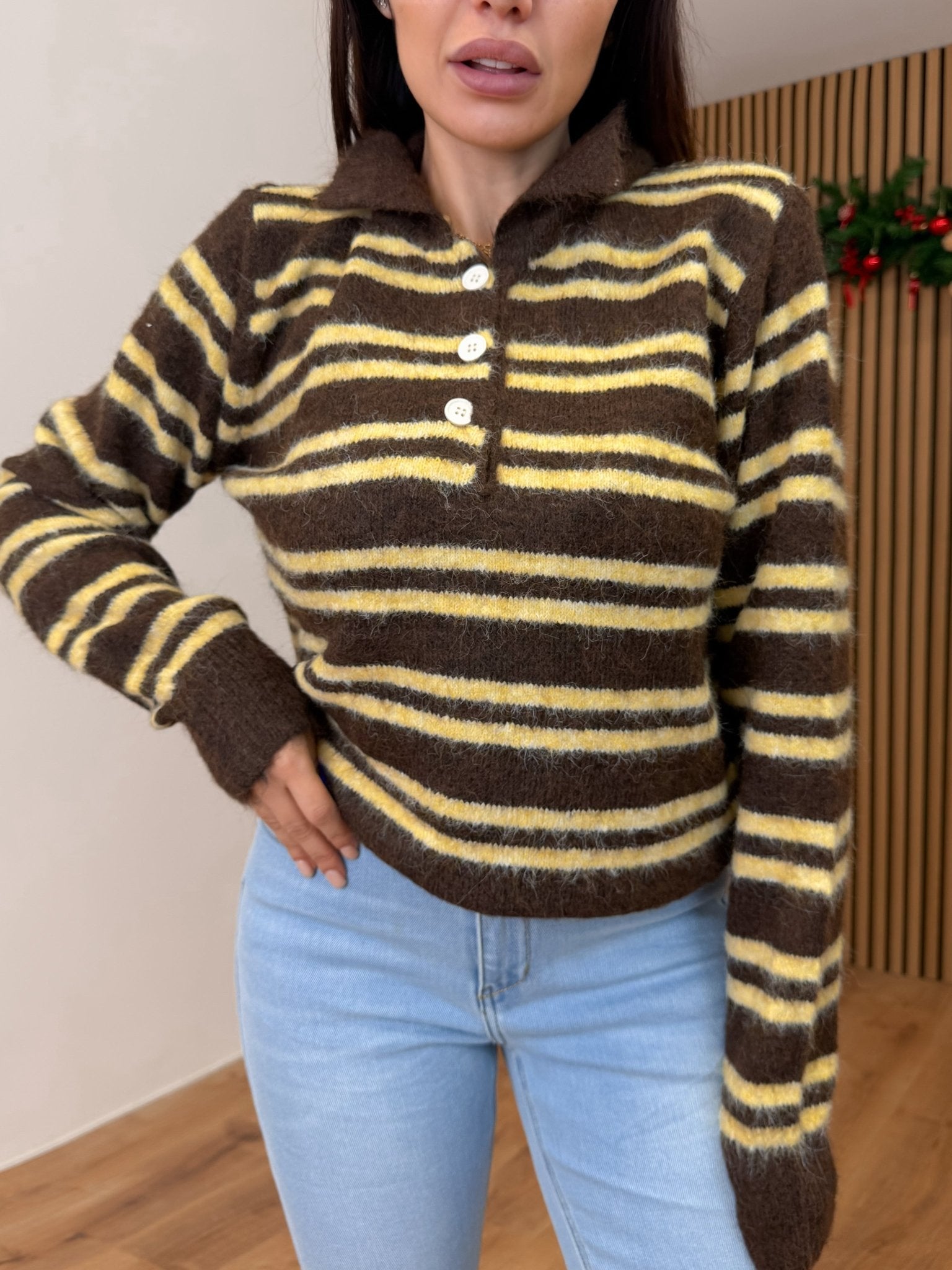 Pull Ziguli - Marrone - SAINTH