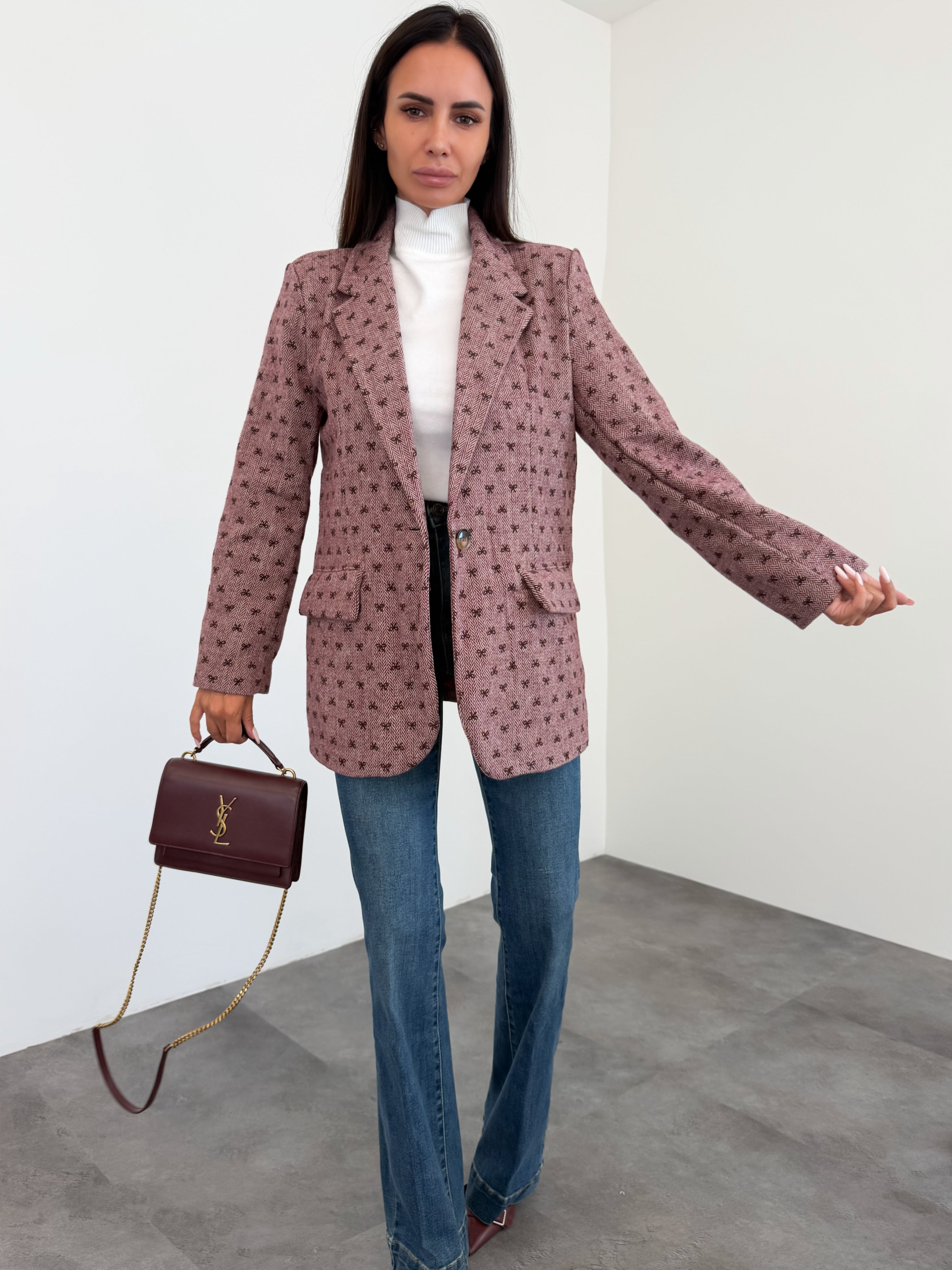 Blazer Fiocchetti - Bordeaux
