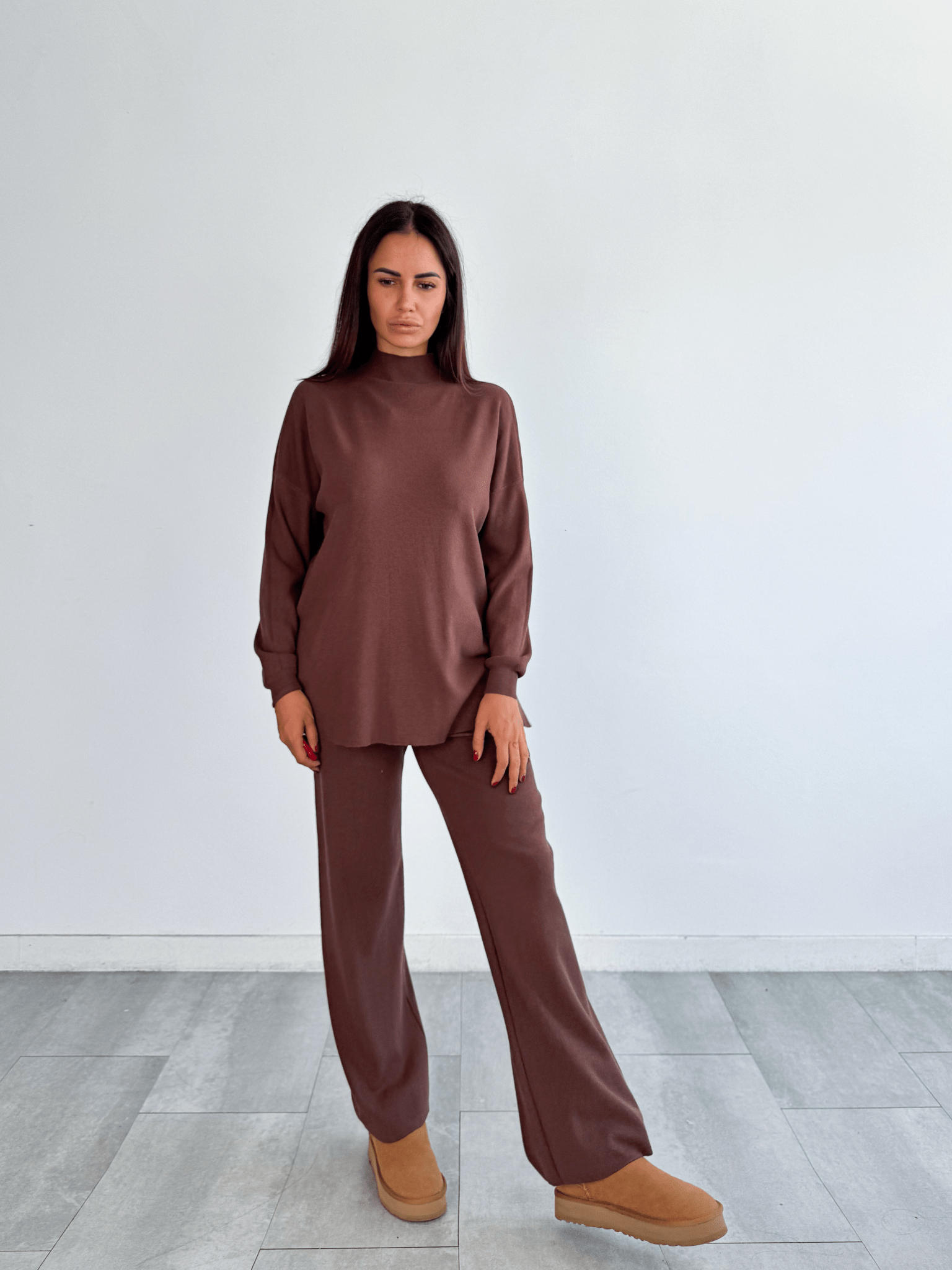 Coordinato Soft - Marrone - SAINTH