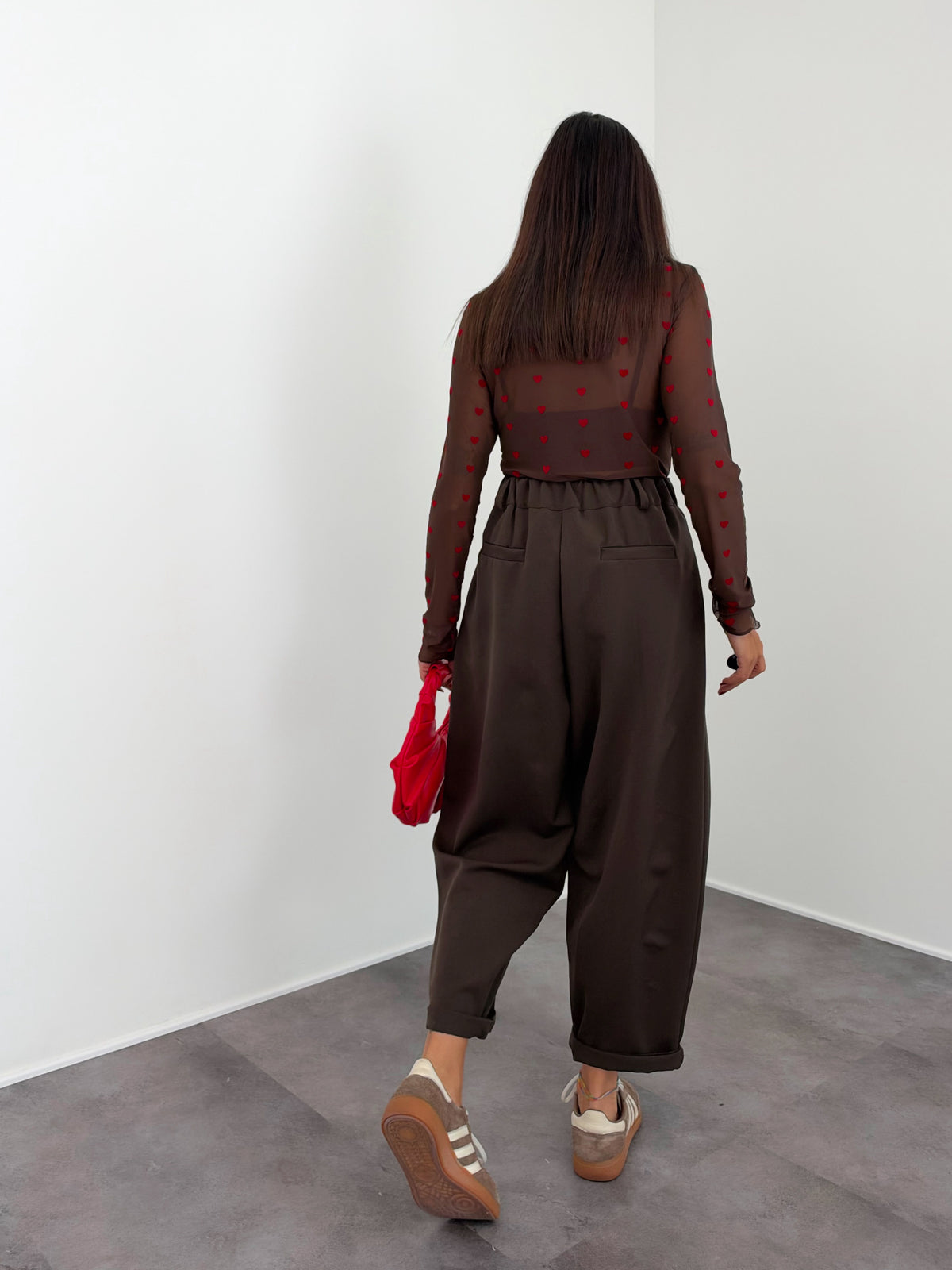 Pantalone Paris - Marrone