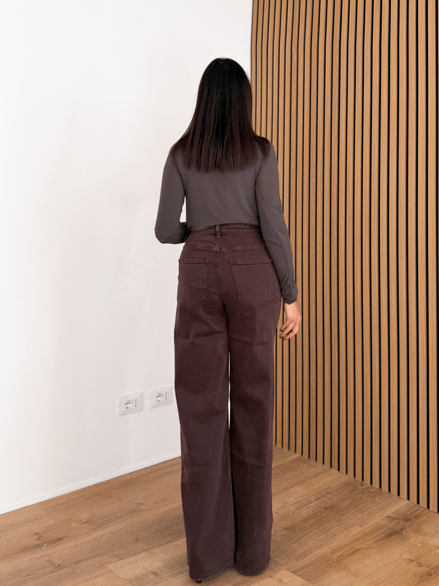 Jeans Irregolare - Marrone - SAINTH