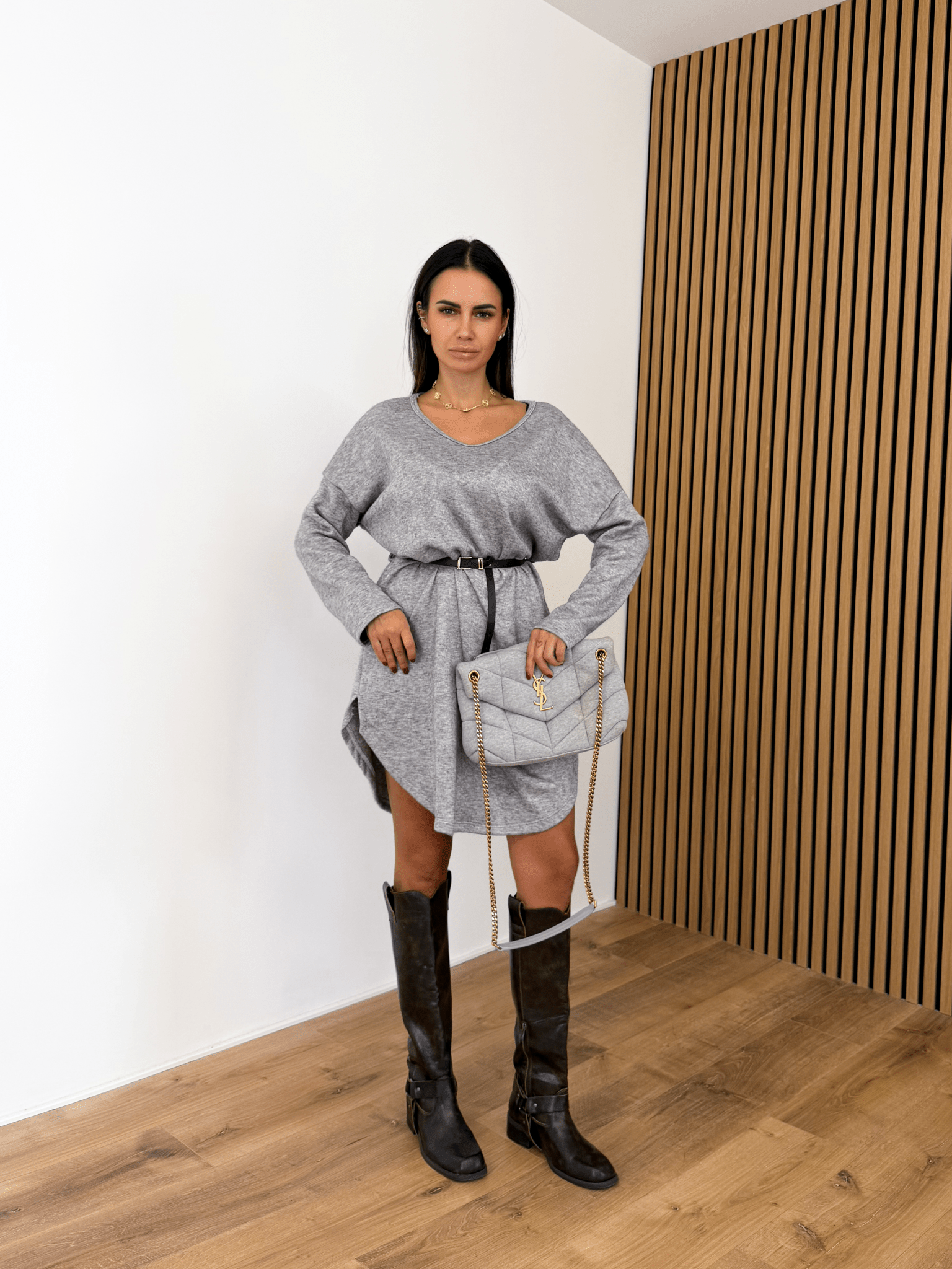 Pull Abito Sweet - Grigio - SAINTH