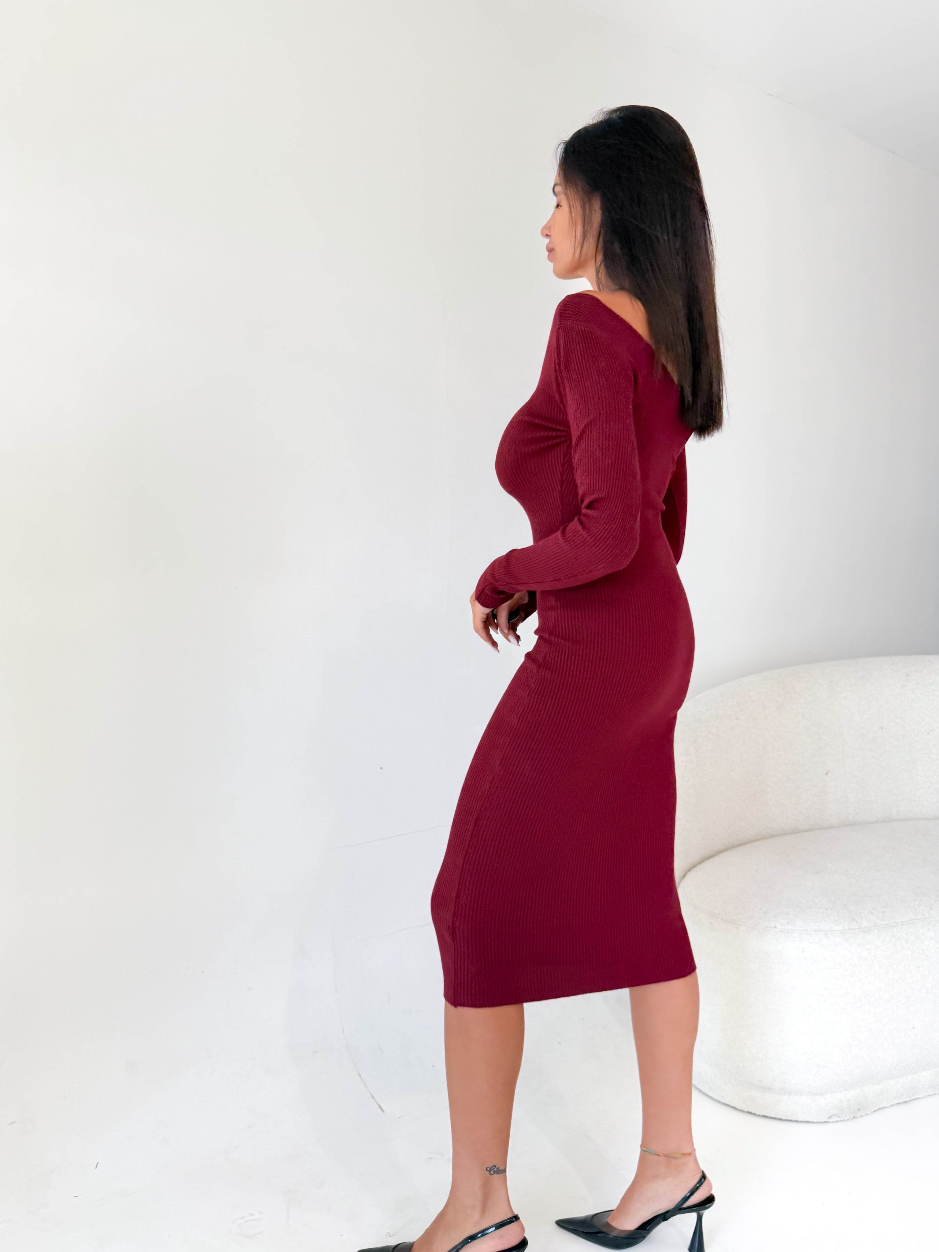 Abito Pull Fascino - Bordeaux