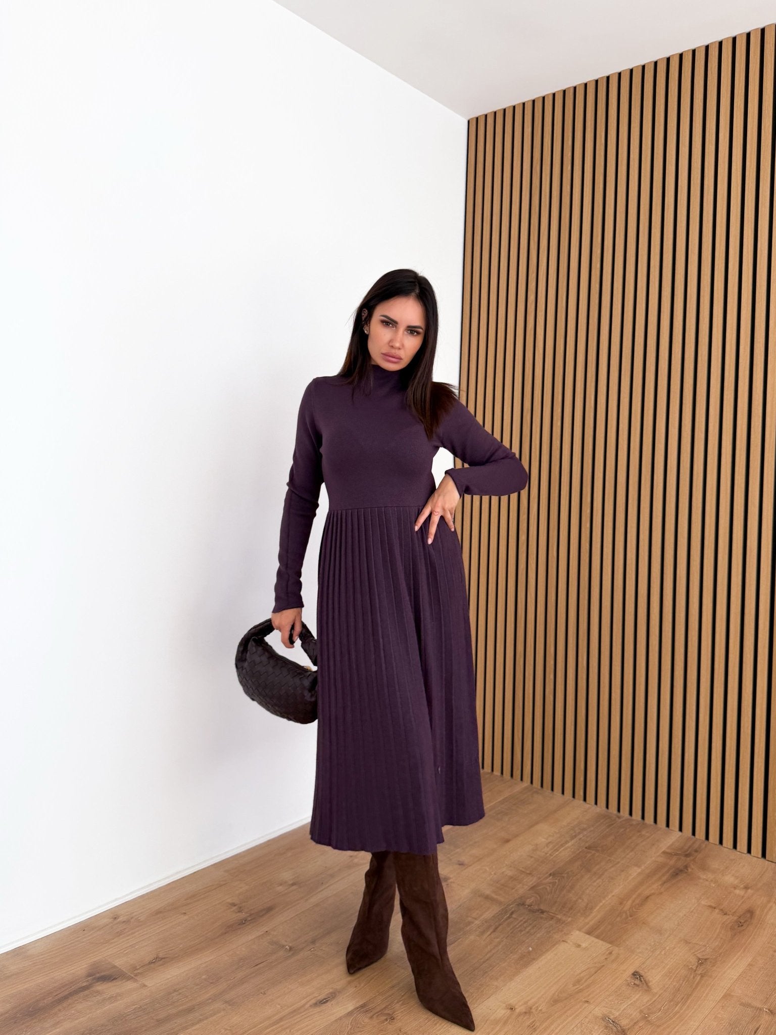 Abito Driin - Melanzana - SAINTH