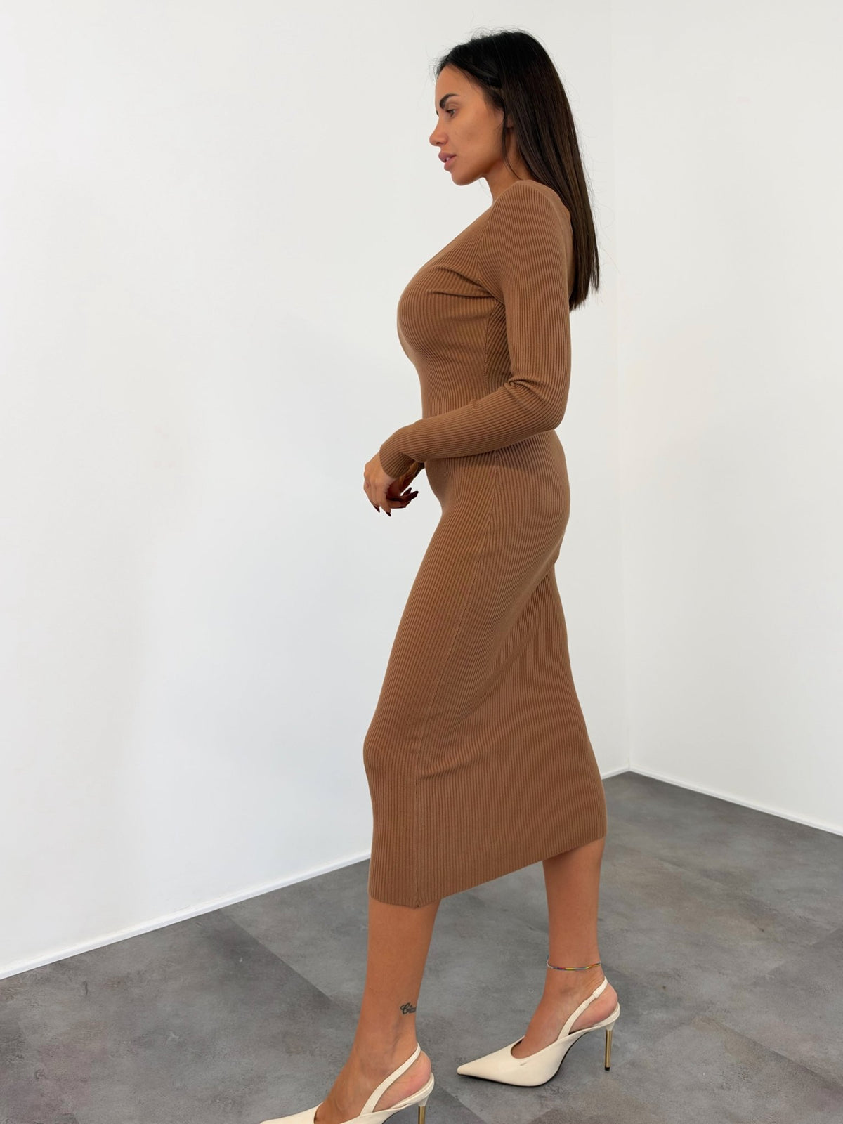 Abito Pull Fascino - Biscotto - SAINTH