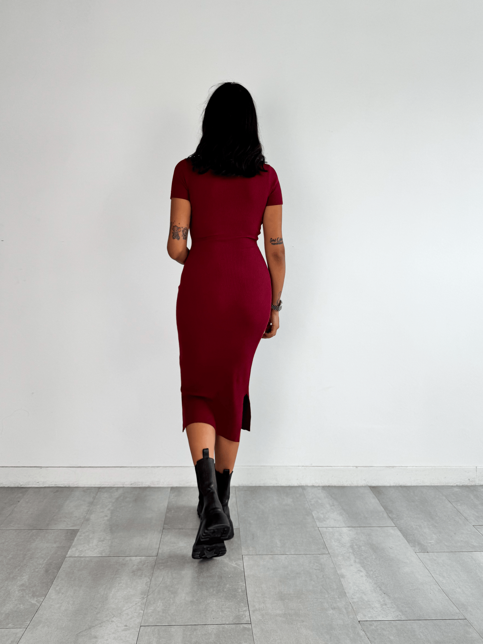 Abito Pull Tender - Bordeaux - SAINTH