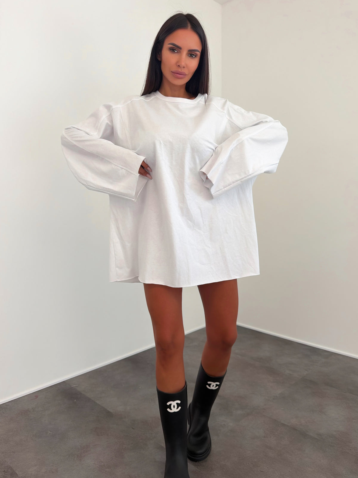 Maglia Oversize - Bianca