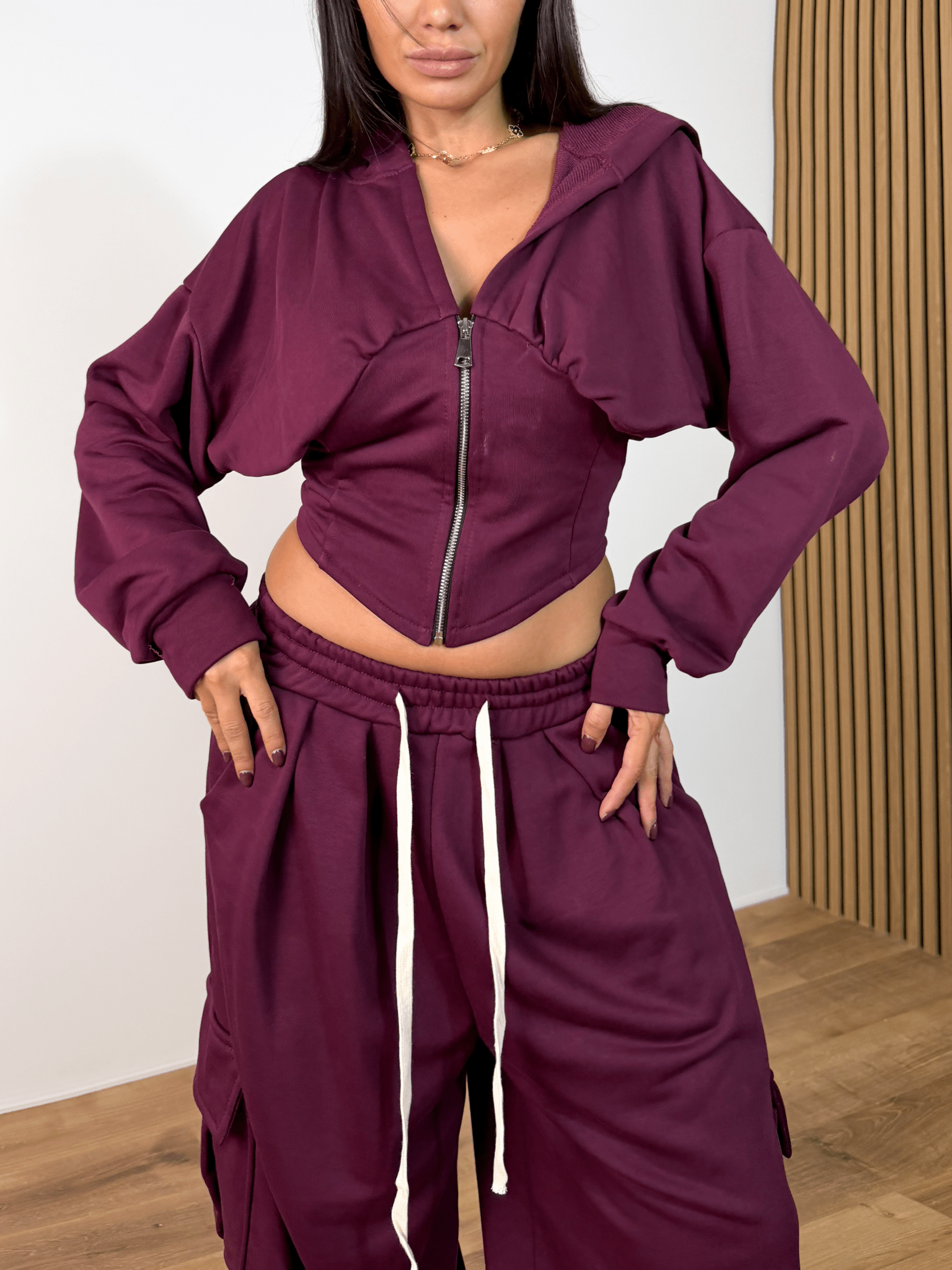 Completo Tuta Spiral - Bordeaux - SAINTH