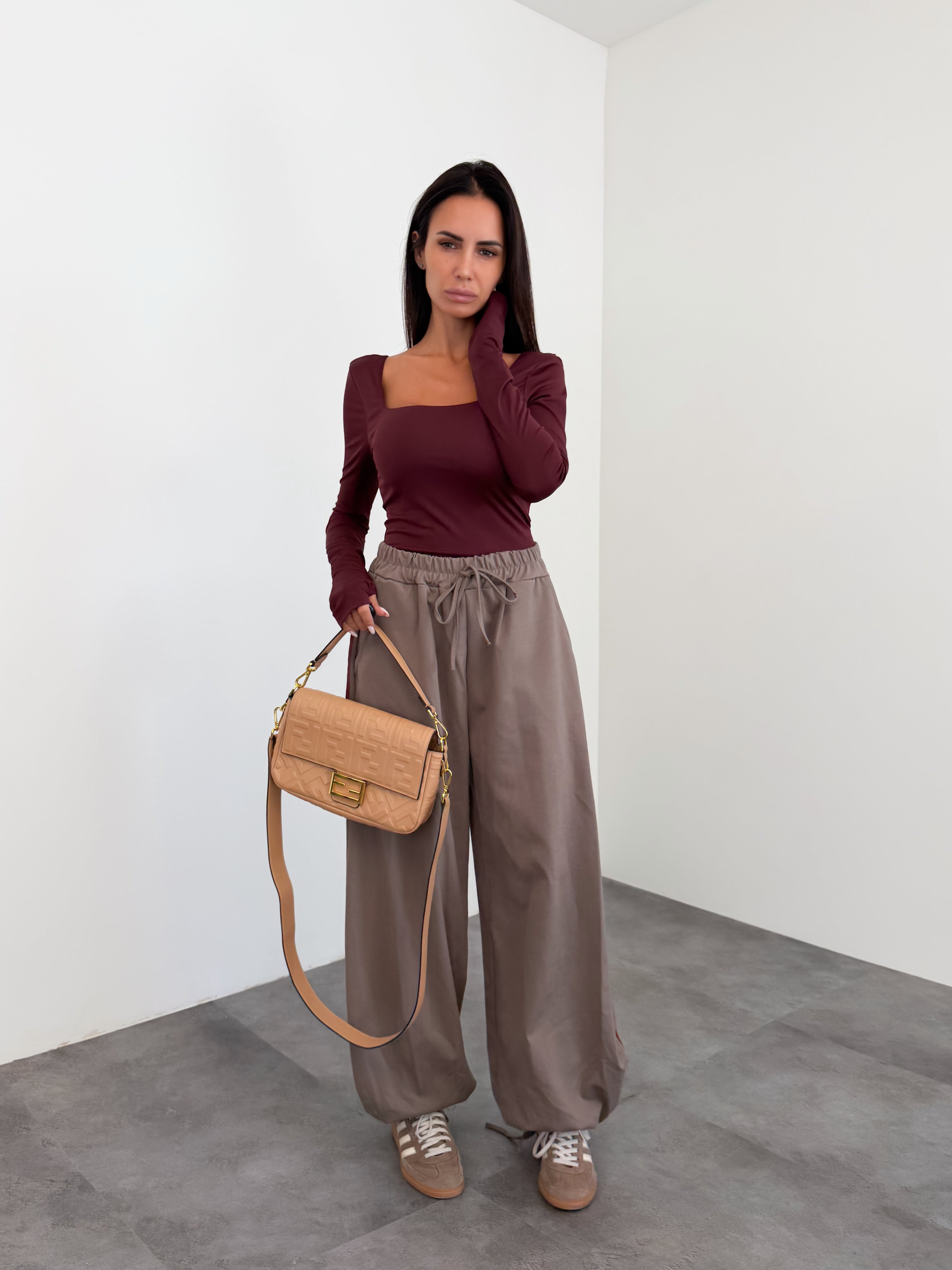 Pantalone Core - Tortora