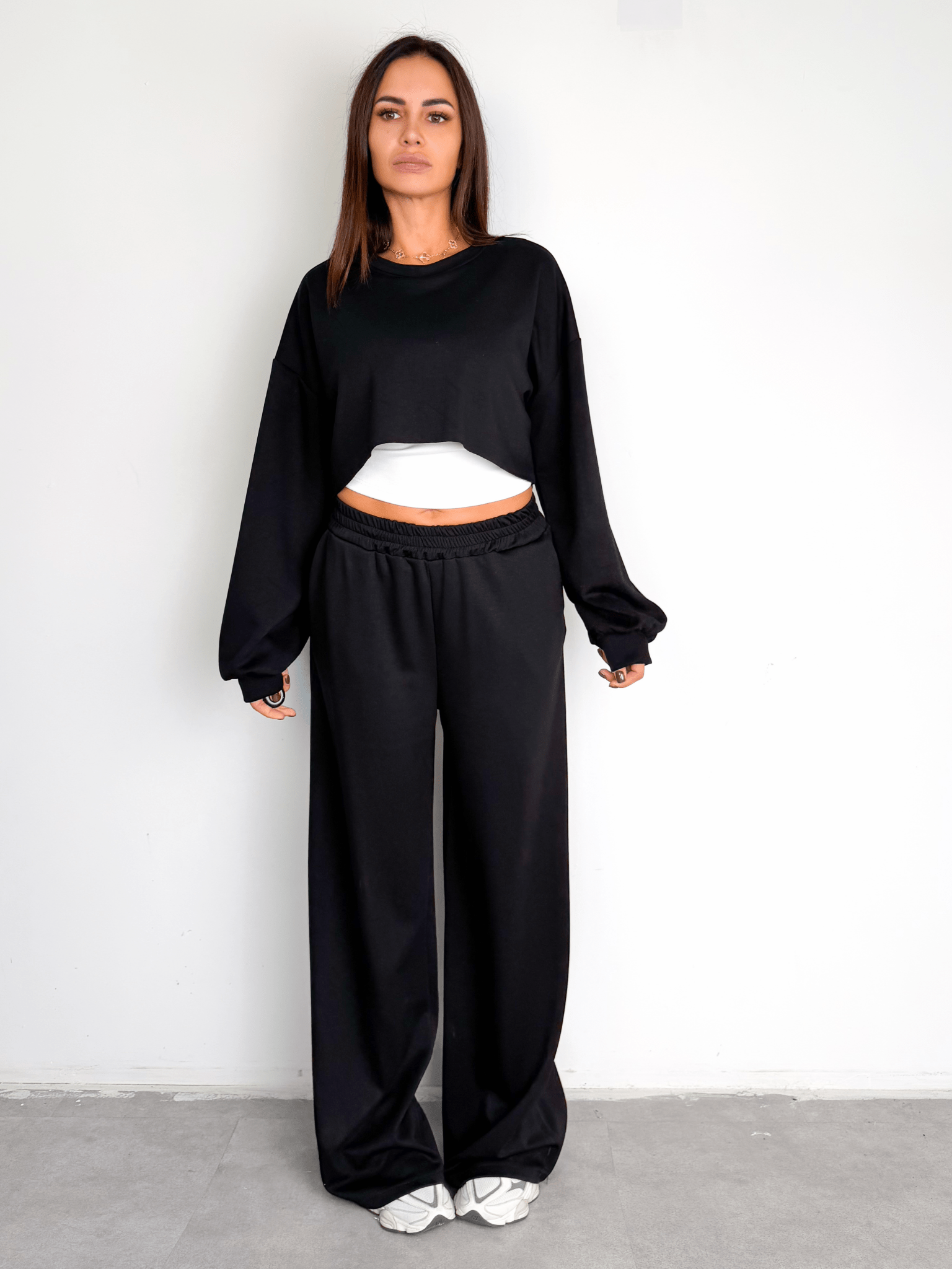 Felpa Active 2in1 - Nera - SAINTH