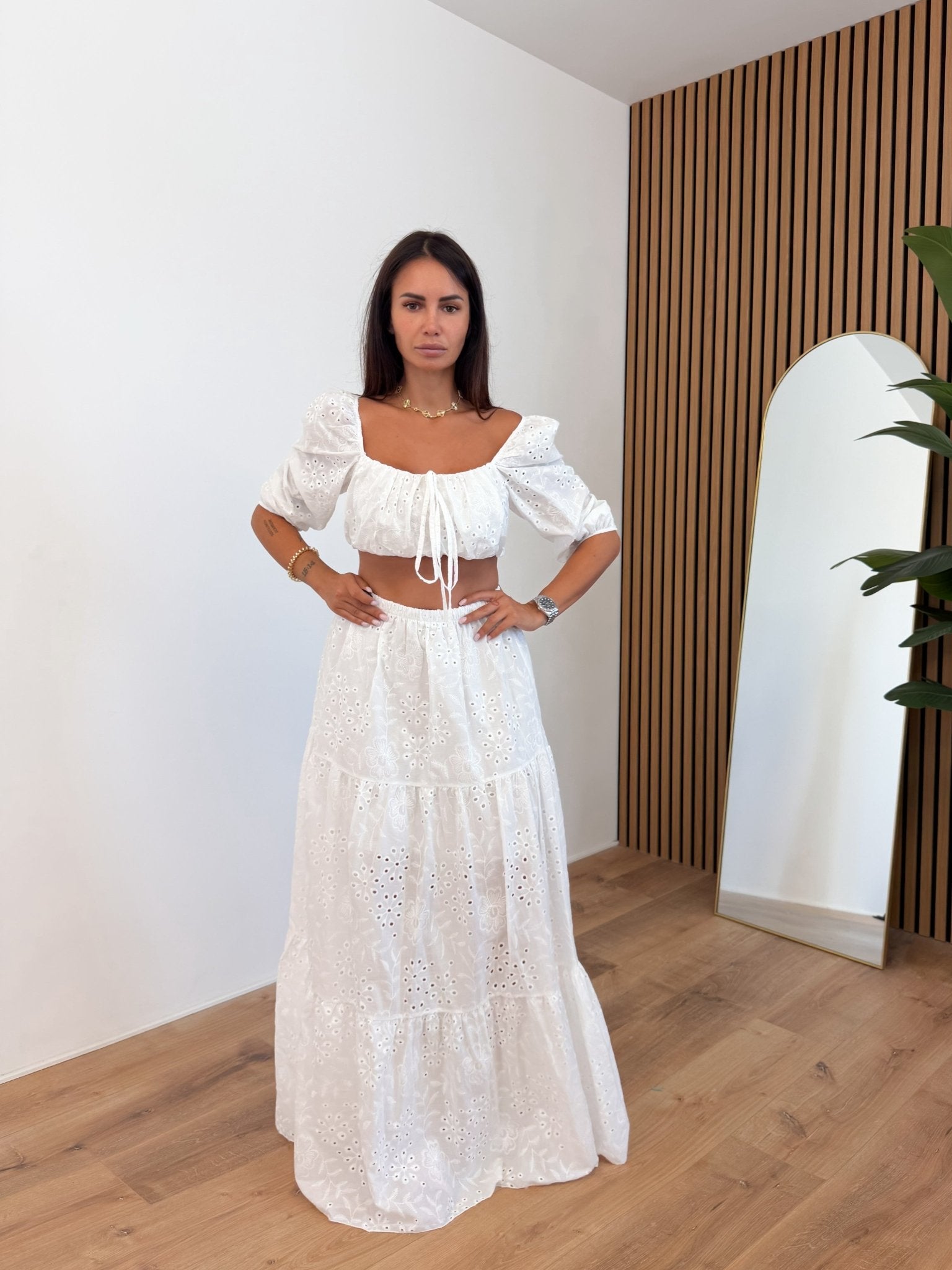 Coordinato Radici - Bianco - SAINTH