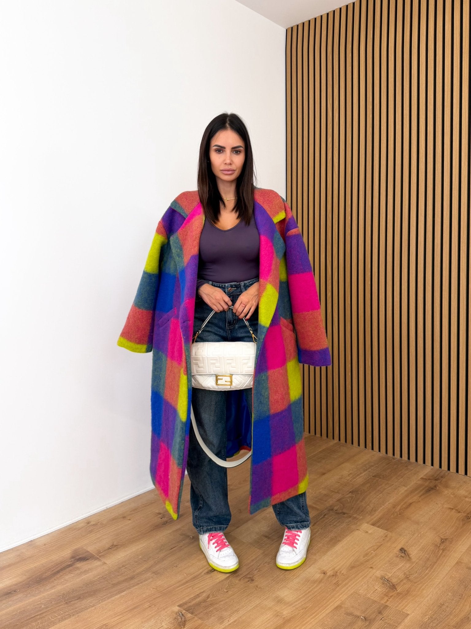 Maglietta Shoulder - Melanzana - SAINTH