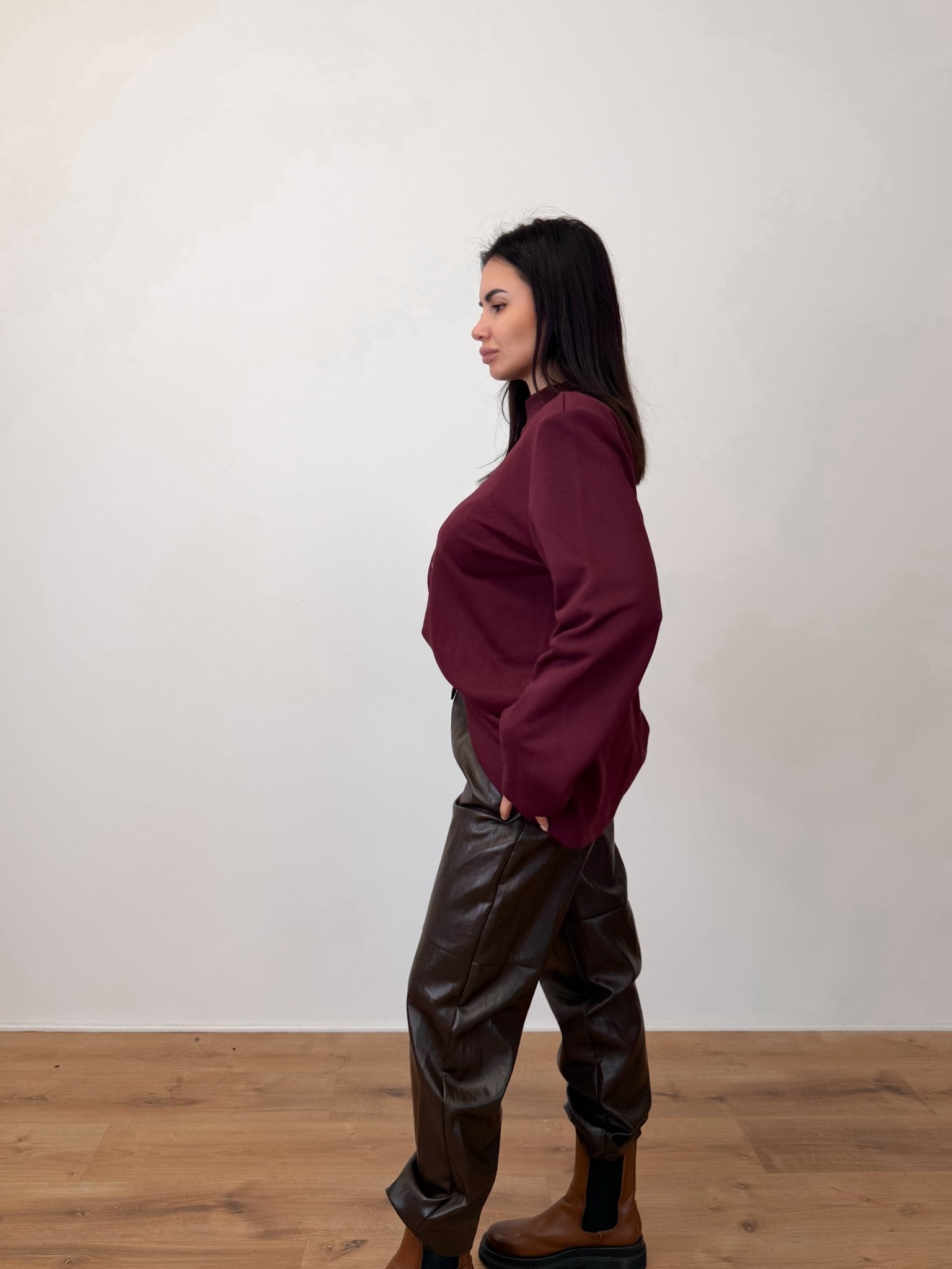 Pantalone Polish - Marrone - SAINTH