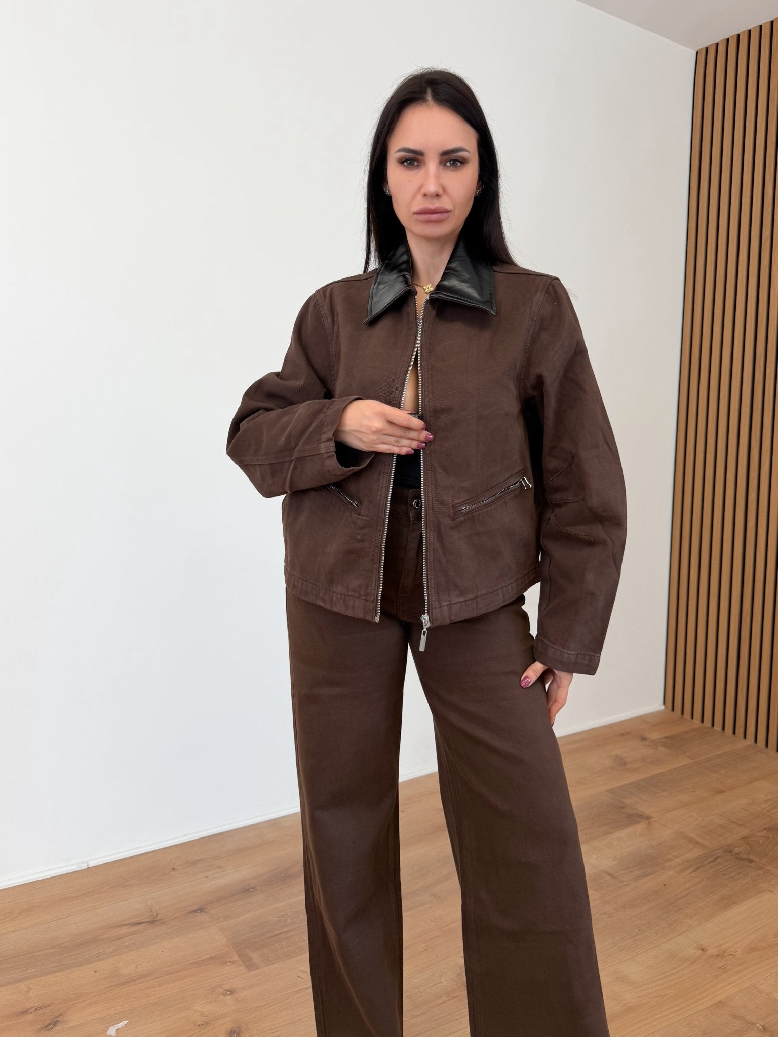 Giacca H5271 - Marrone - SAINTH
