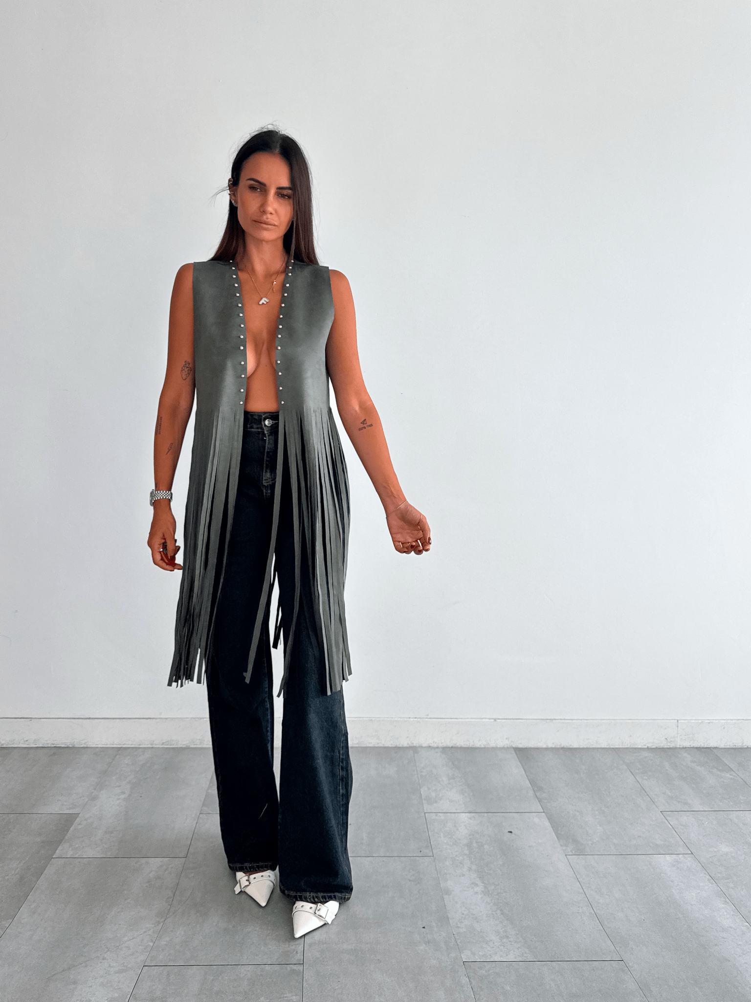 Gilet Spin - Verde Militare - SAINTH