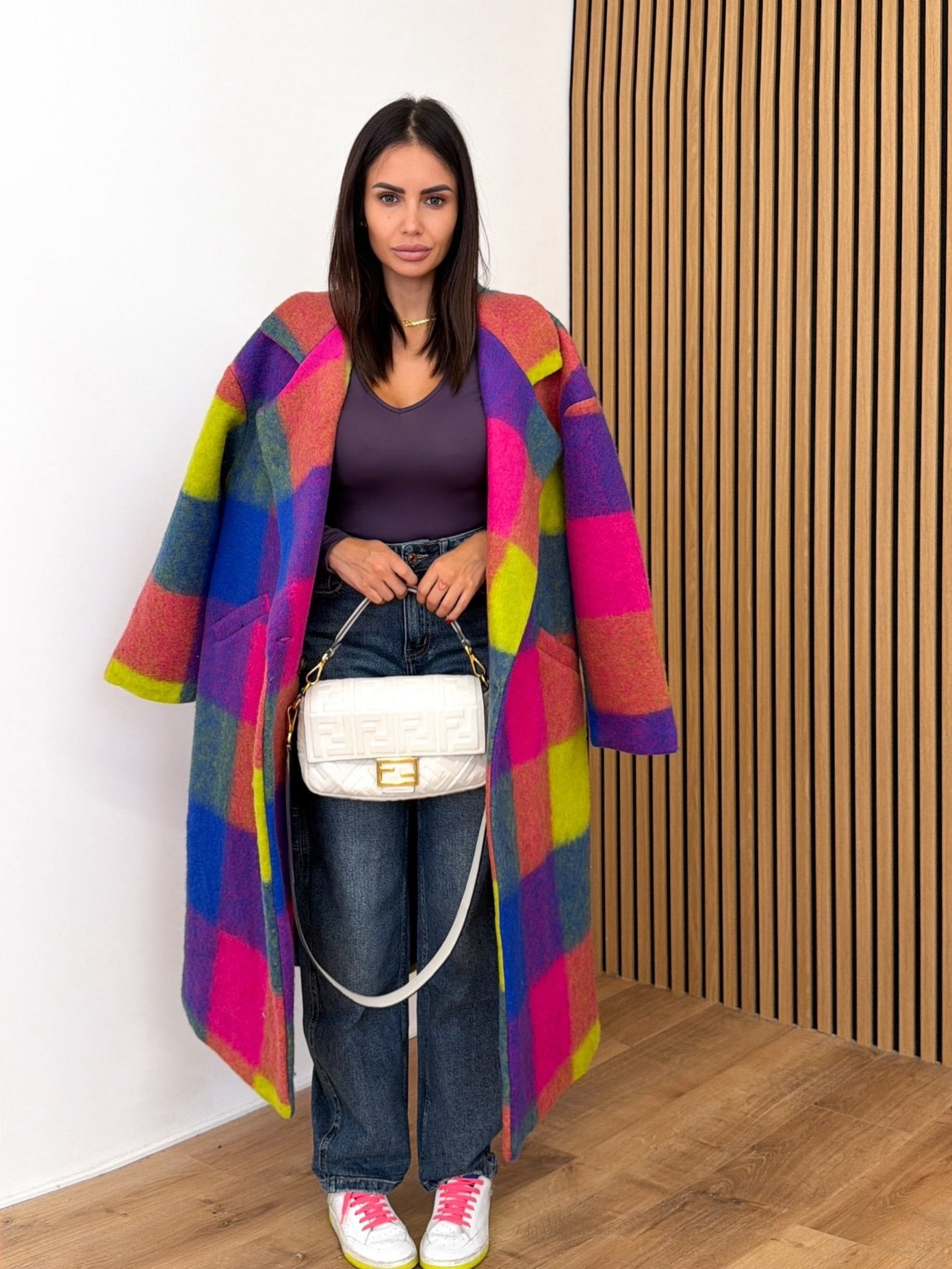 Maglietta Shoulder - Melanzana - SAINTH