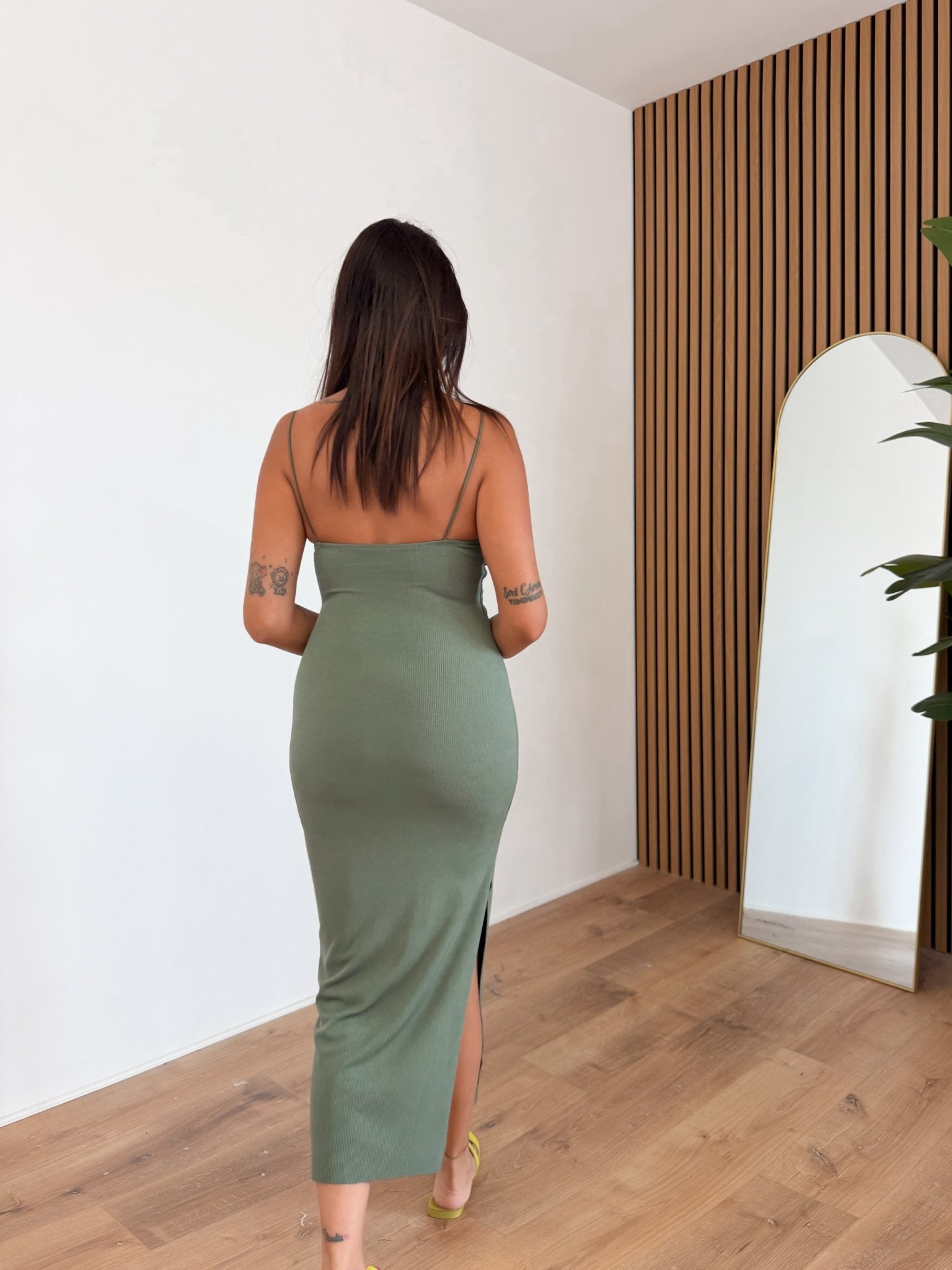 Abito Basic Costine - Army Green