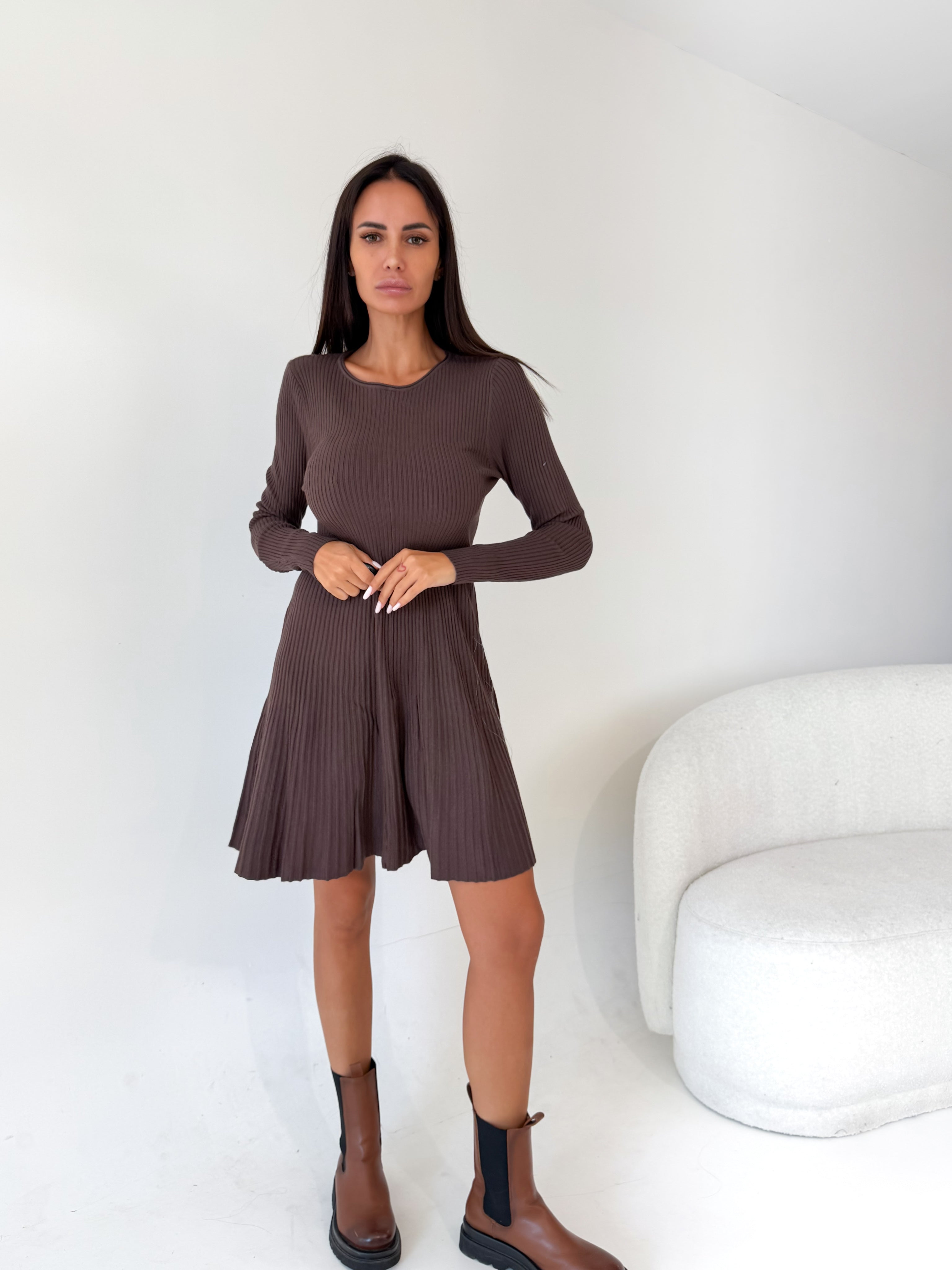 Pull Abito Bell - Marrone