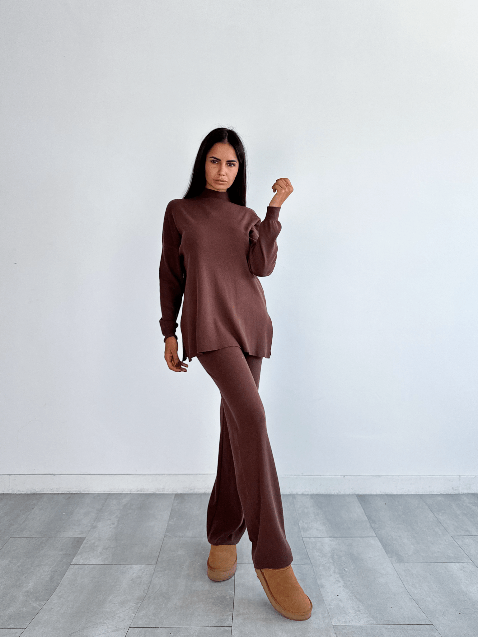 Coordinato Soft - Marrone - SAINTH