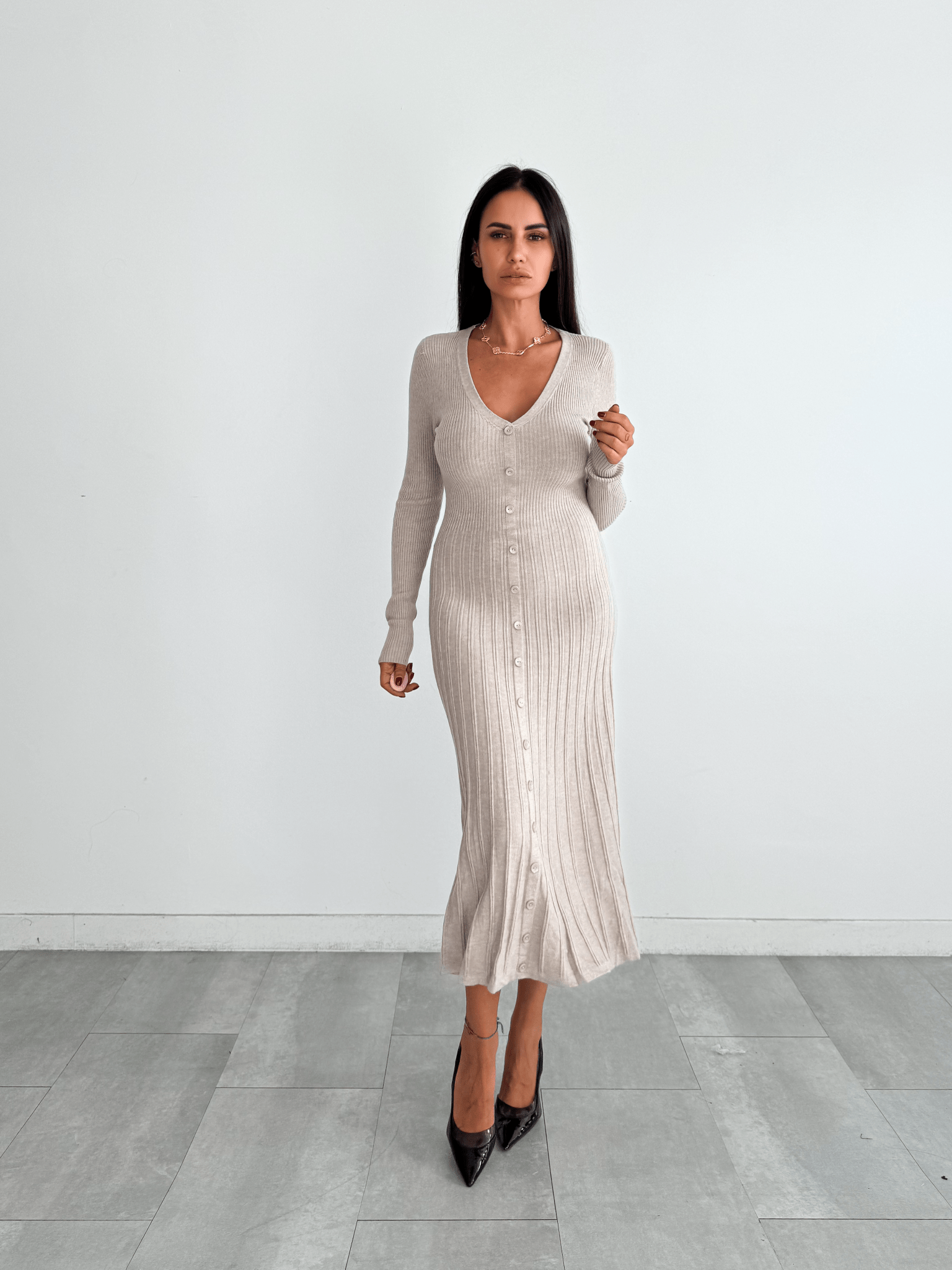 Abito Campanella - Beige - SAINTH