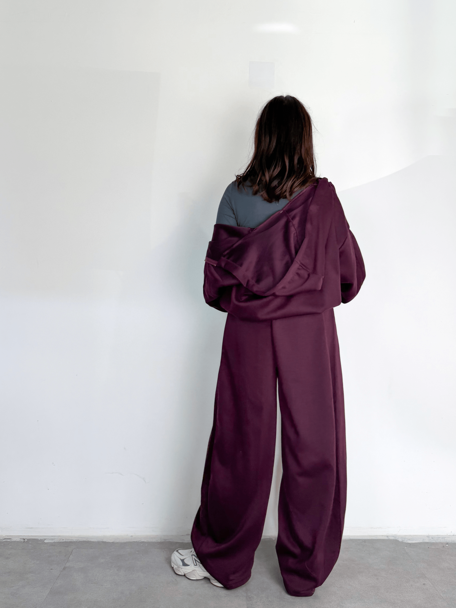 Felpa Wide Arm - Vinaccia - SAINTH