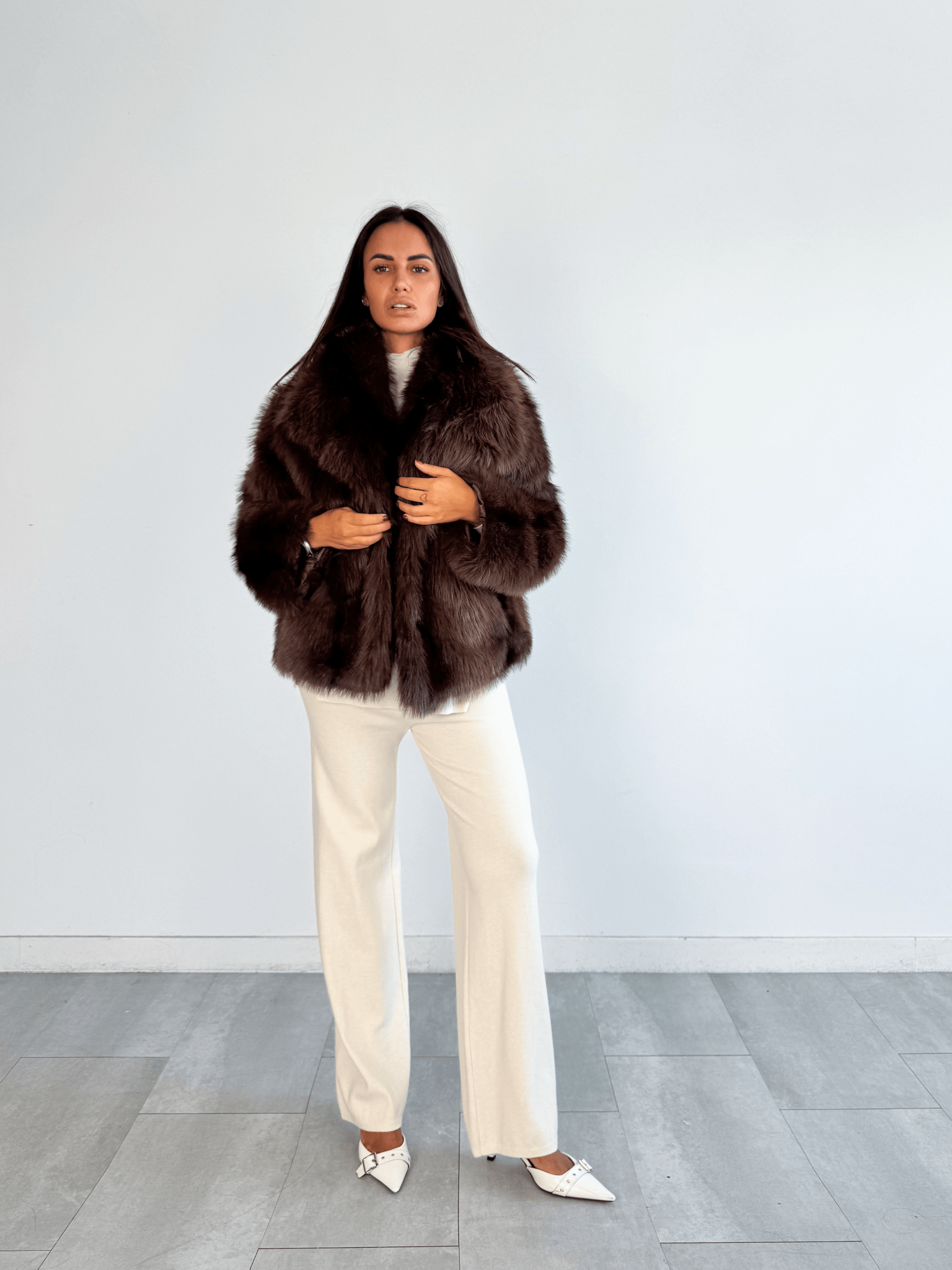 Pelliccia Grizzly - Marrone - SAINTH