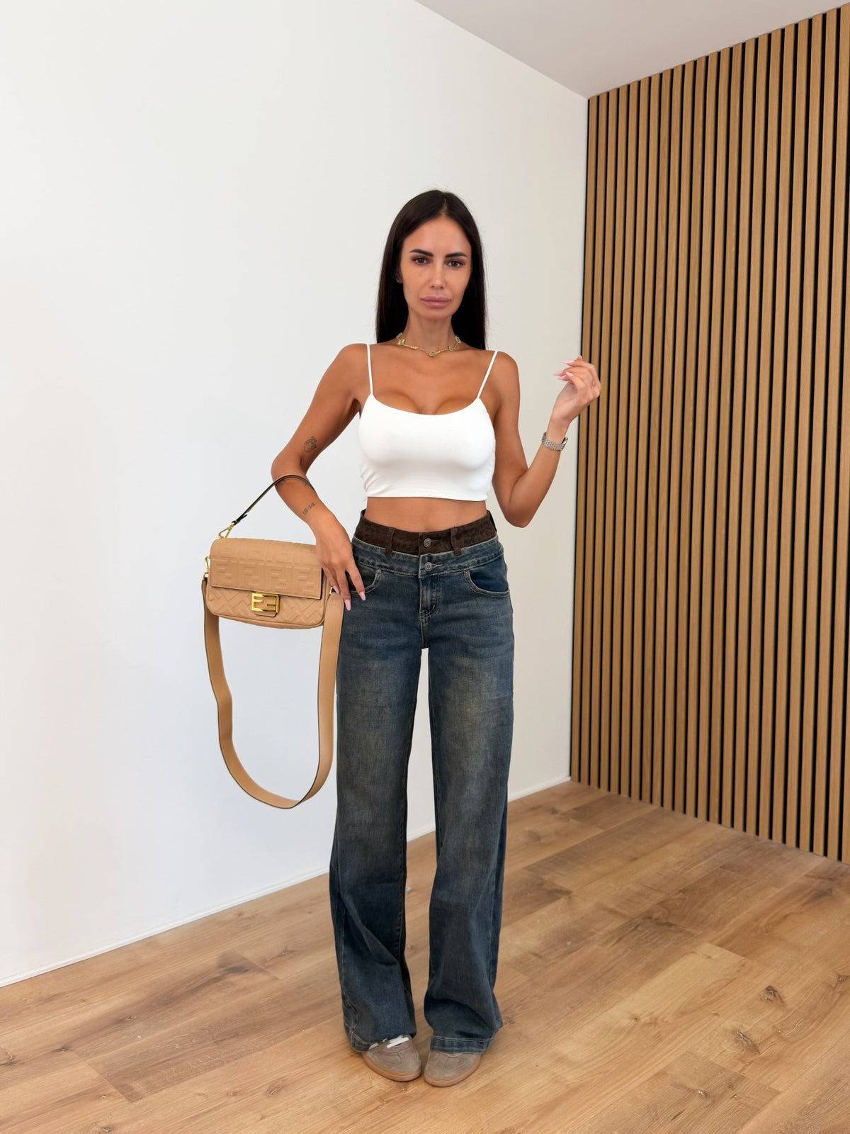 Jeans Yw1907 - Denim Scuro - SAINTH