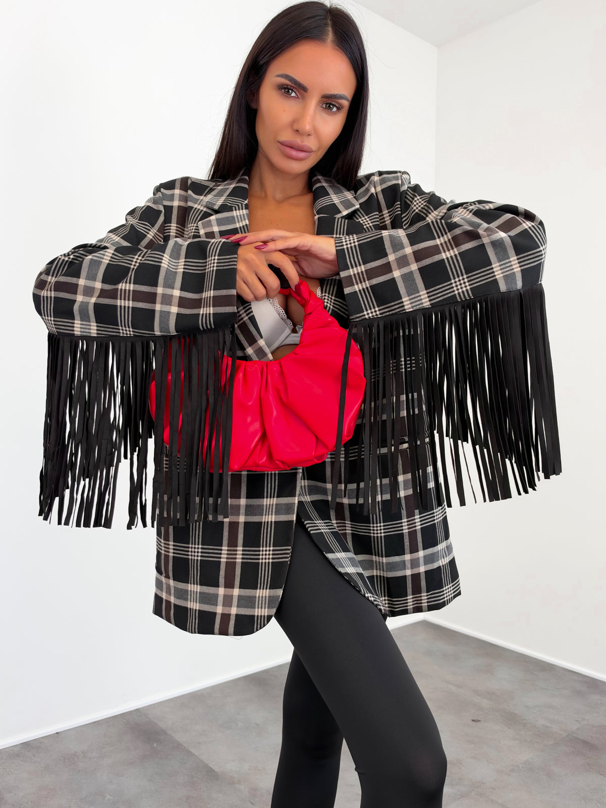 Blazer Trend - Nero Bianco