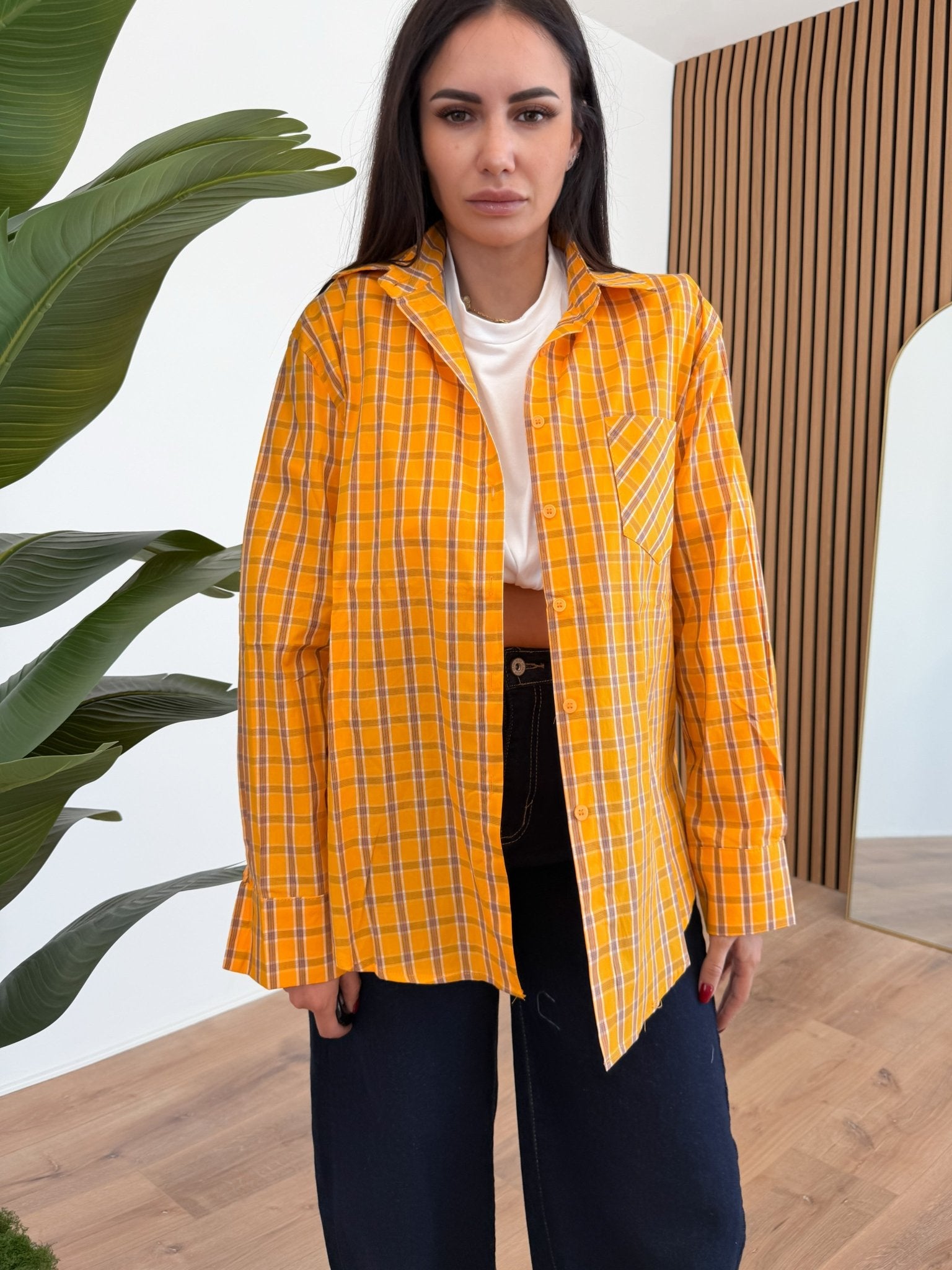 Camicia Colour - Gialla - SAINTH