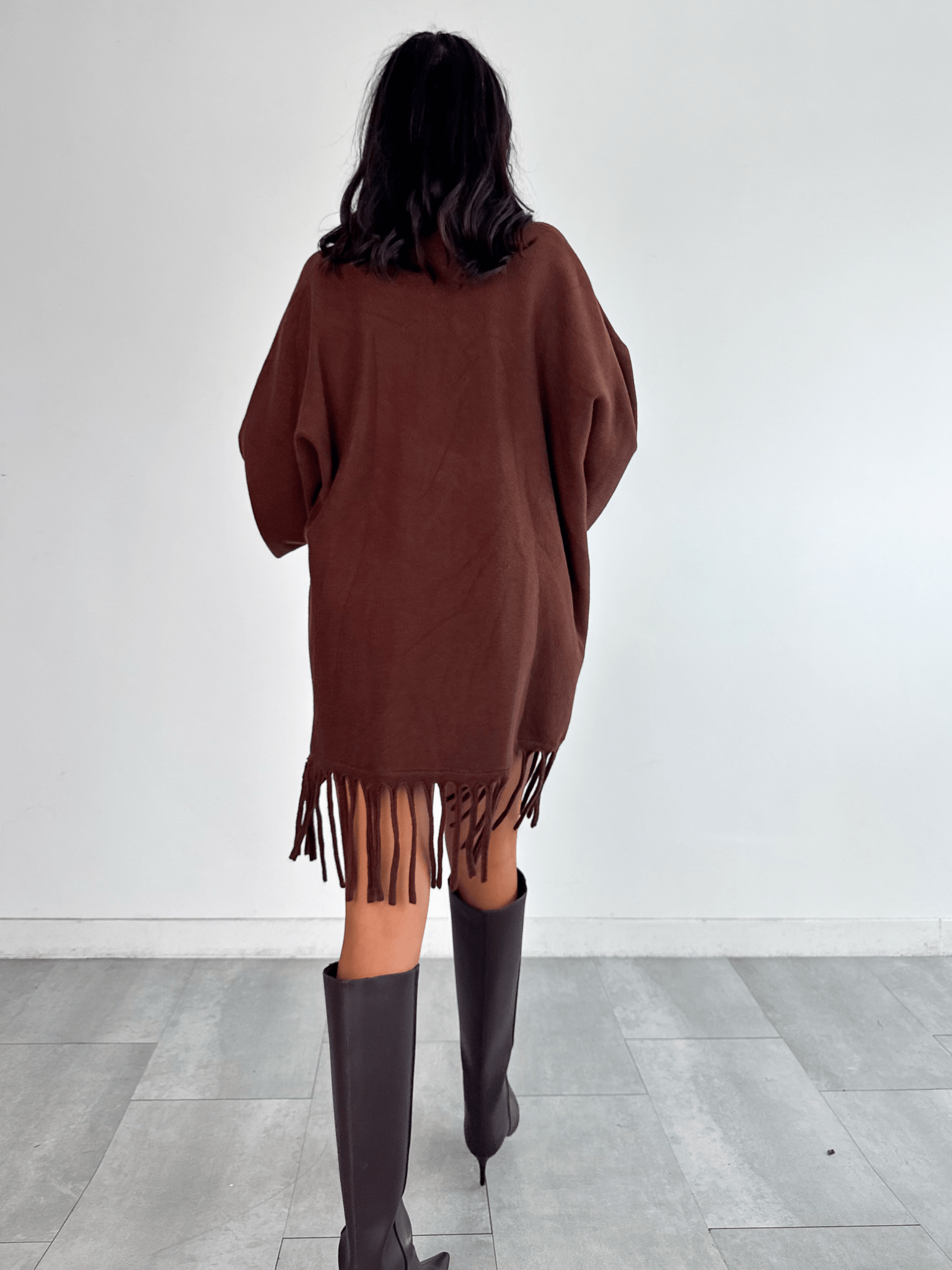 Abito Pull Tender - Marrone - SAINTH