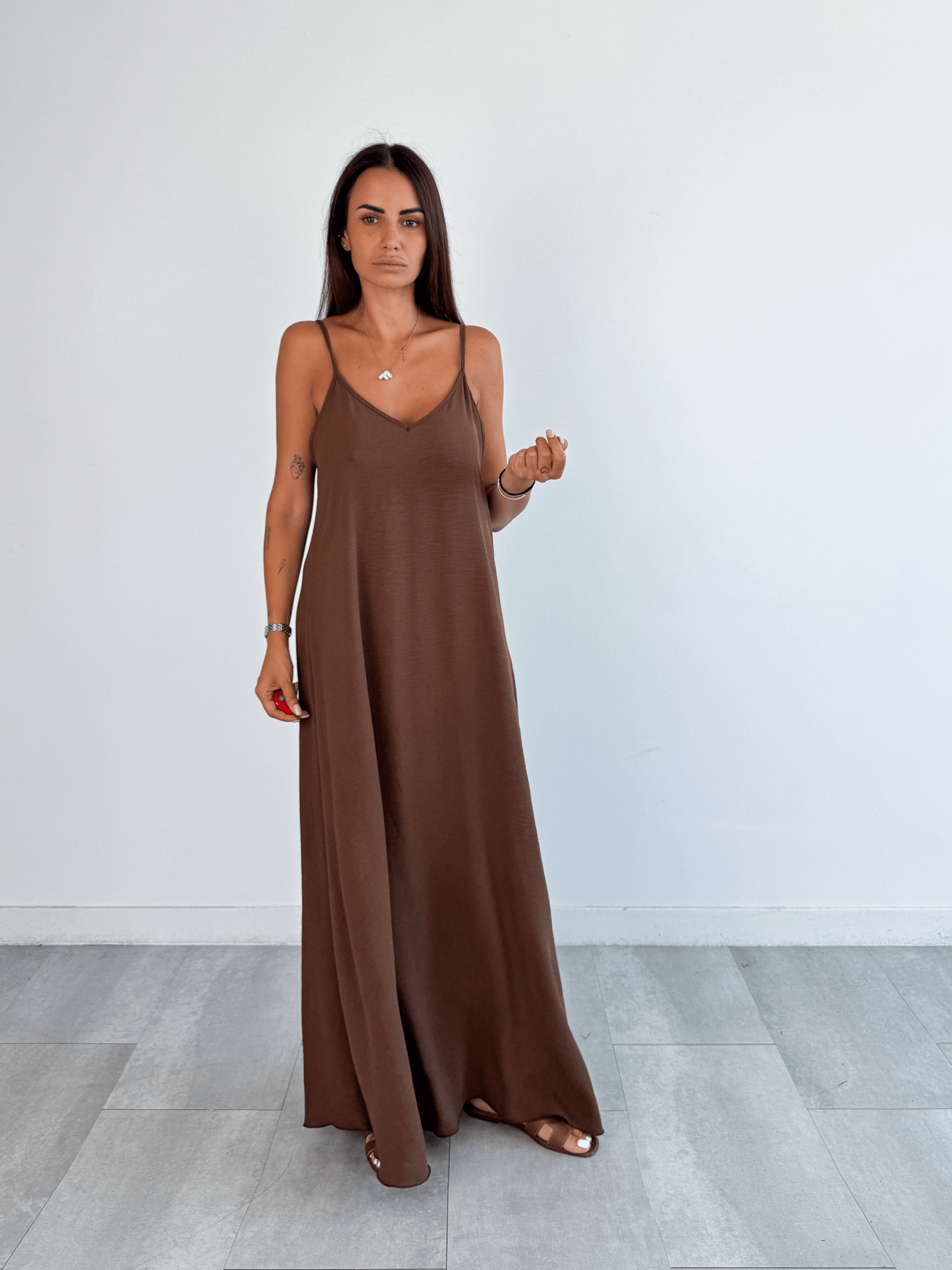 Abito Giorgina - Marrone - SAINTH