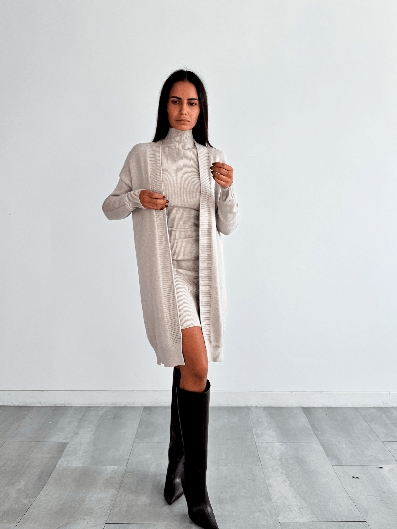 Cardigan Utility - Beige - SAINTH