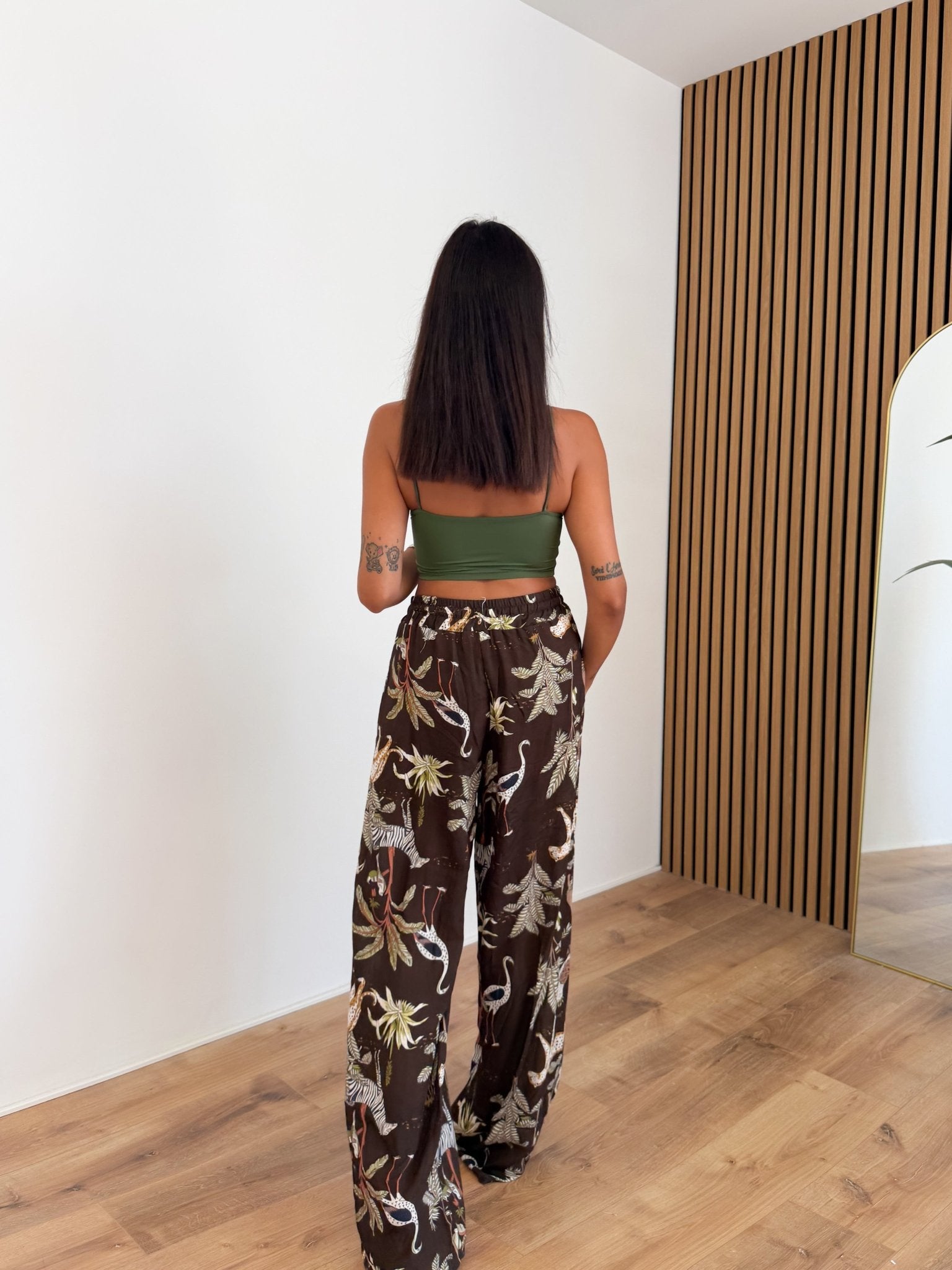 Pantalone Animals - Marrone - SAINTH