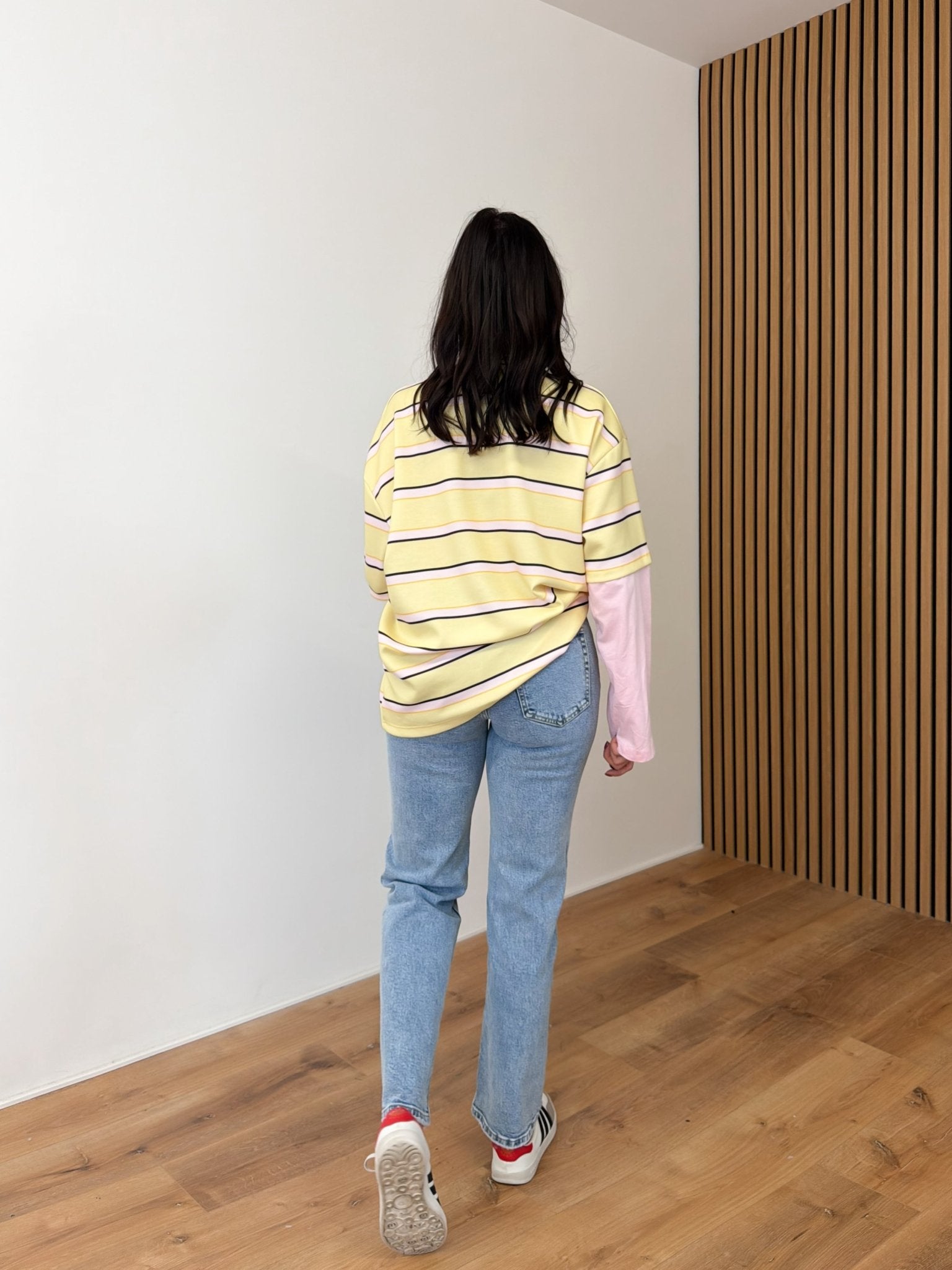 Maglia Skater - Gialla e Rosa - SAINTH