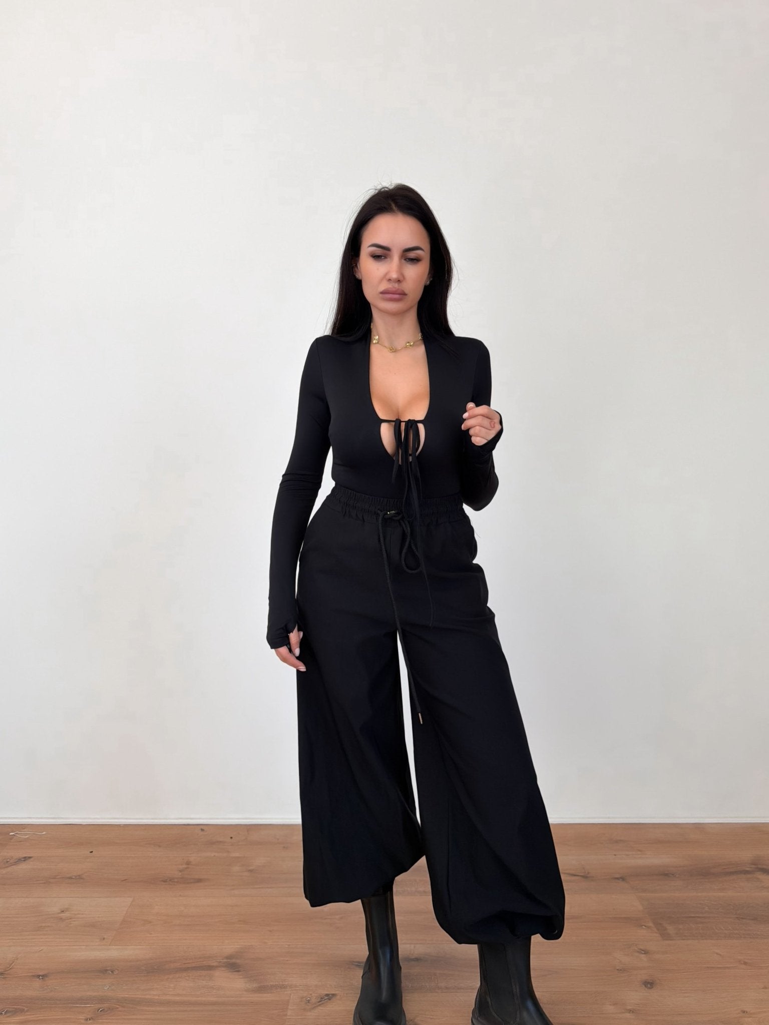 Body Fiocchetto - Nero - SAINTH