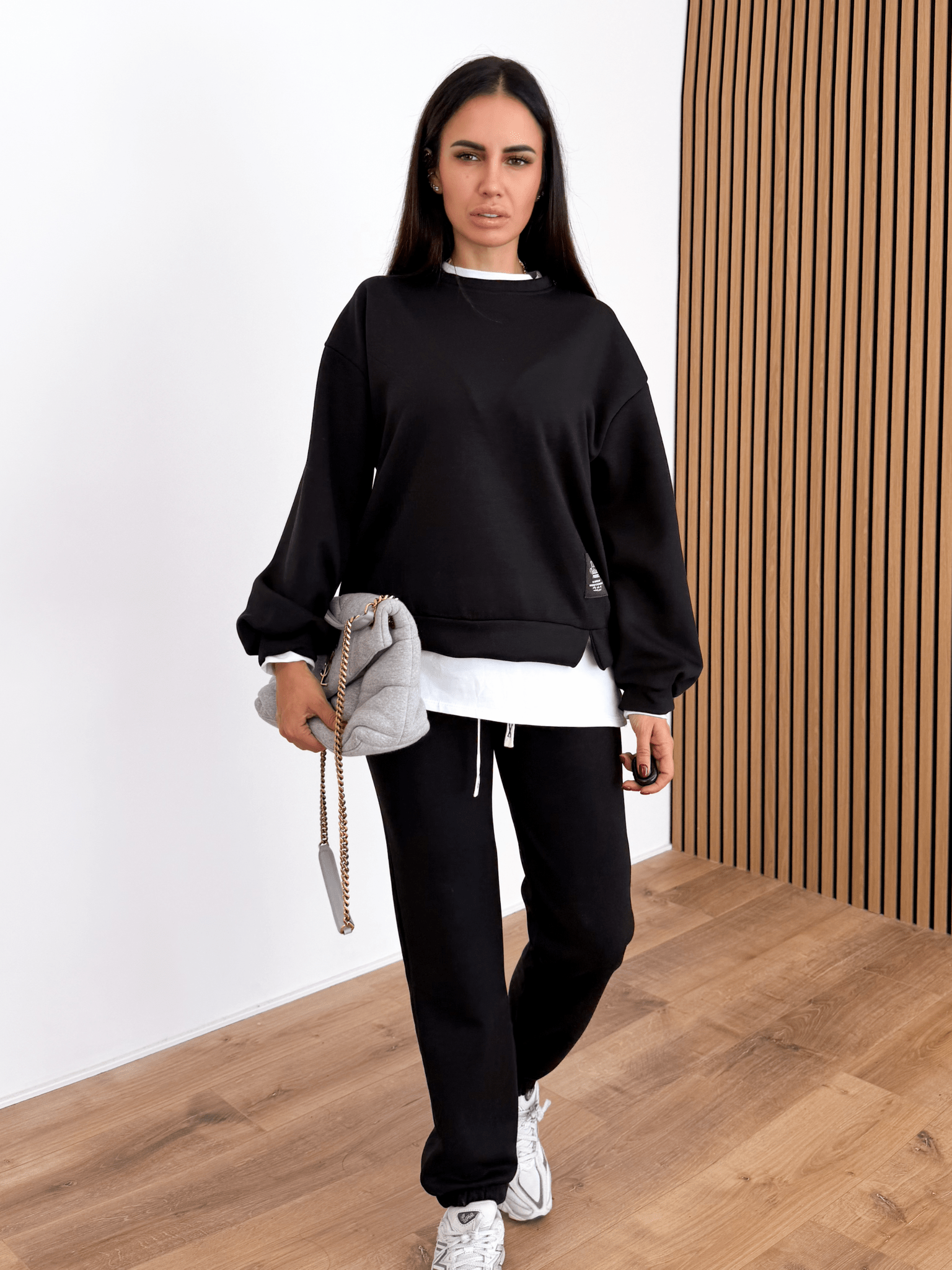 Completo Tuta Toppa - Nero - SAINTH