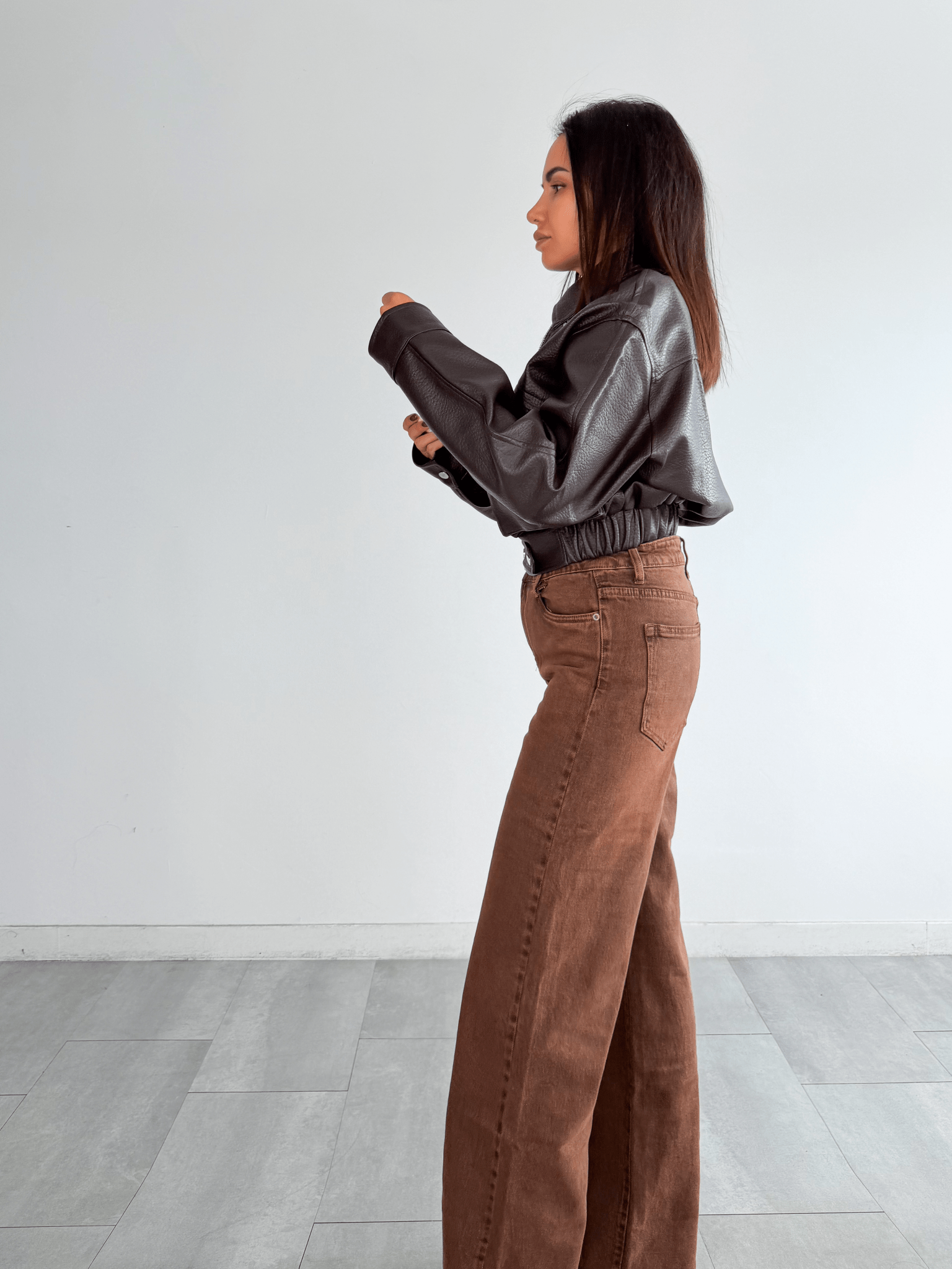 Biker Rockstar - Marrone - SAINTH