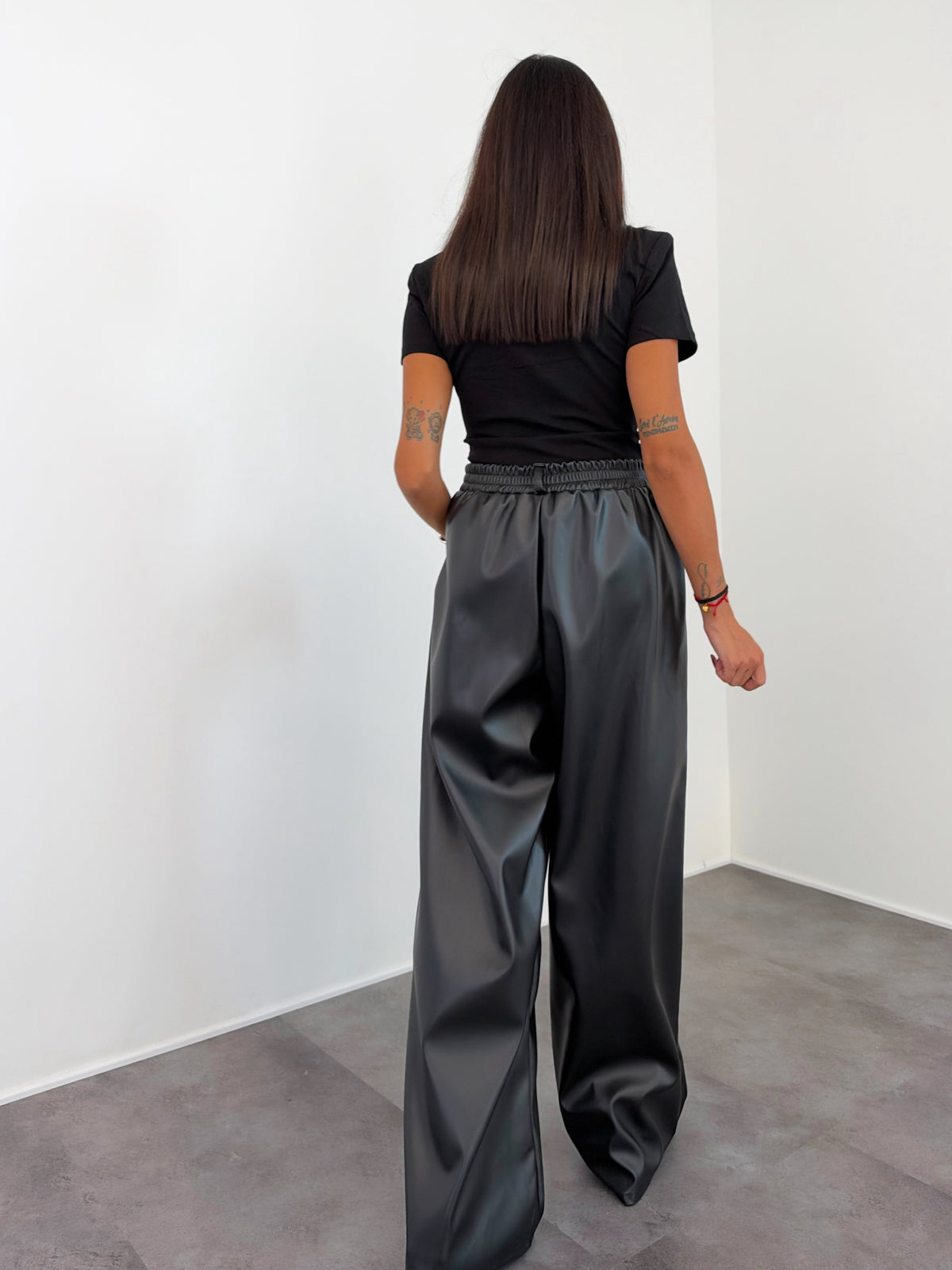 Pantalone Fluid - Nero