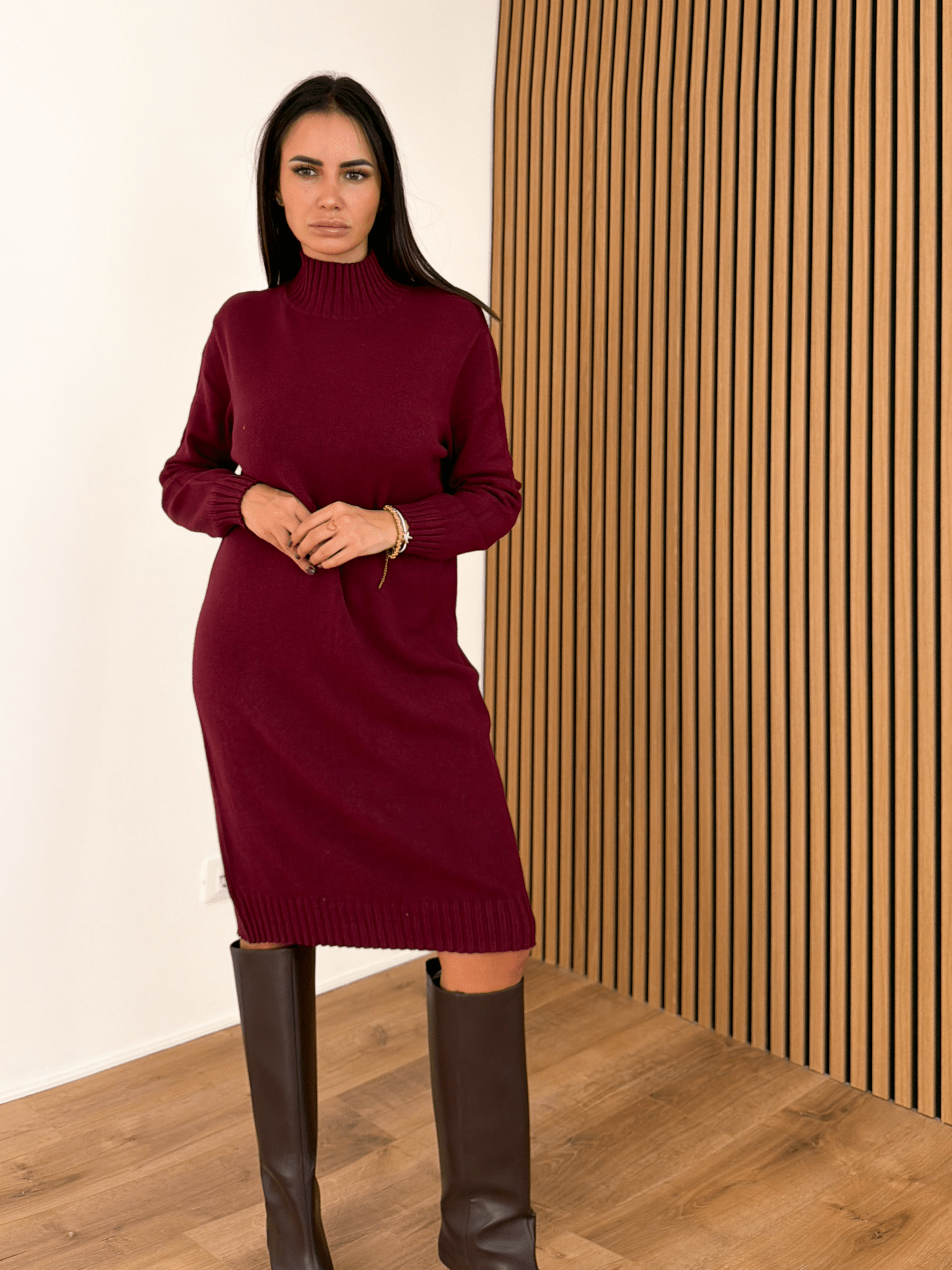 Pull Abito Harmony - Bordeaux - SAINTH