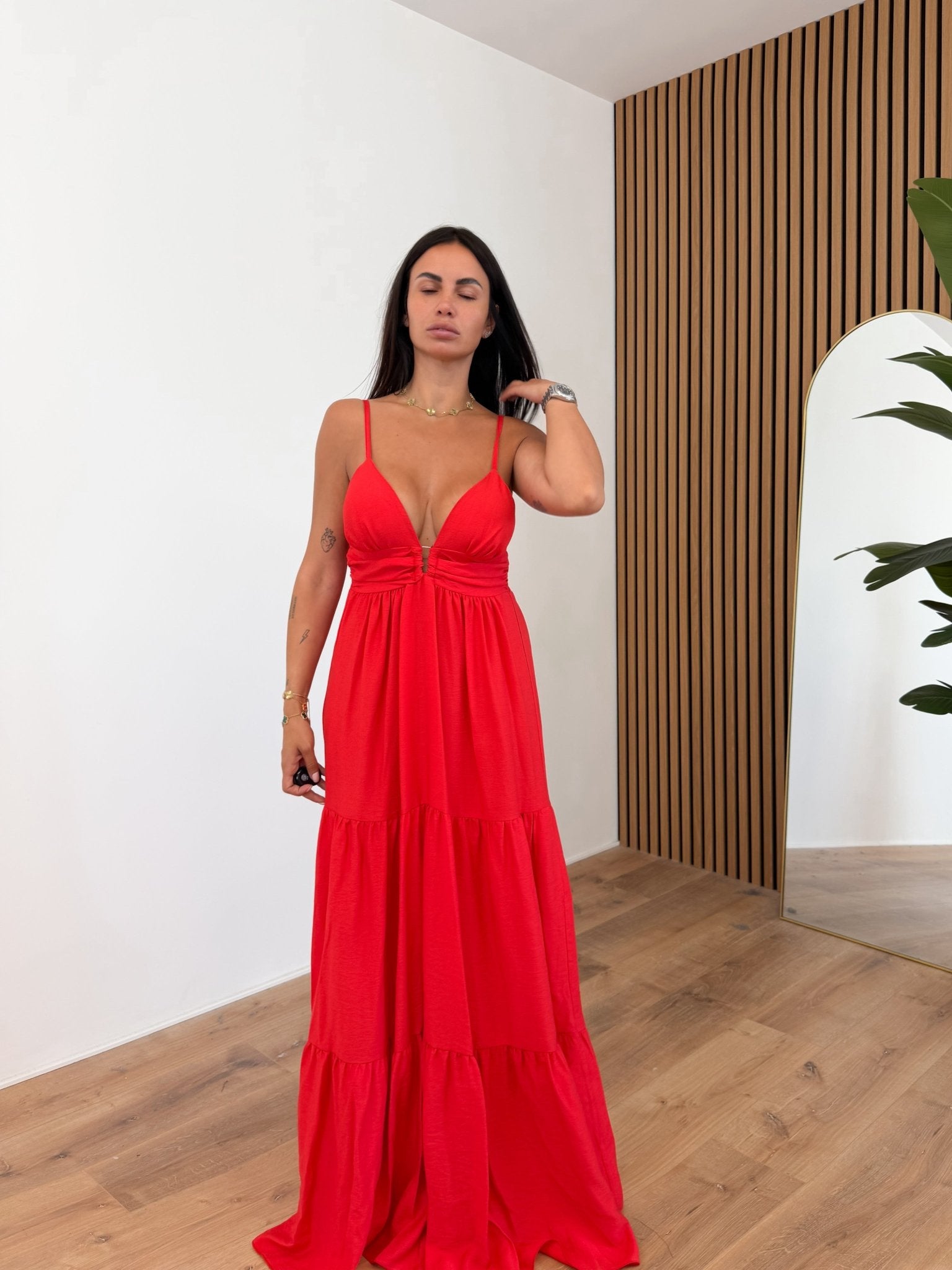 Abito Impero - Rosso - SAINTH