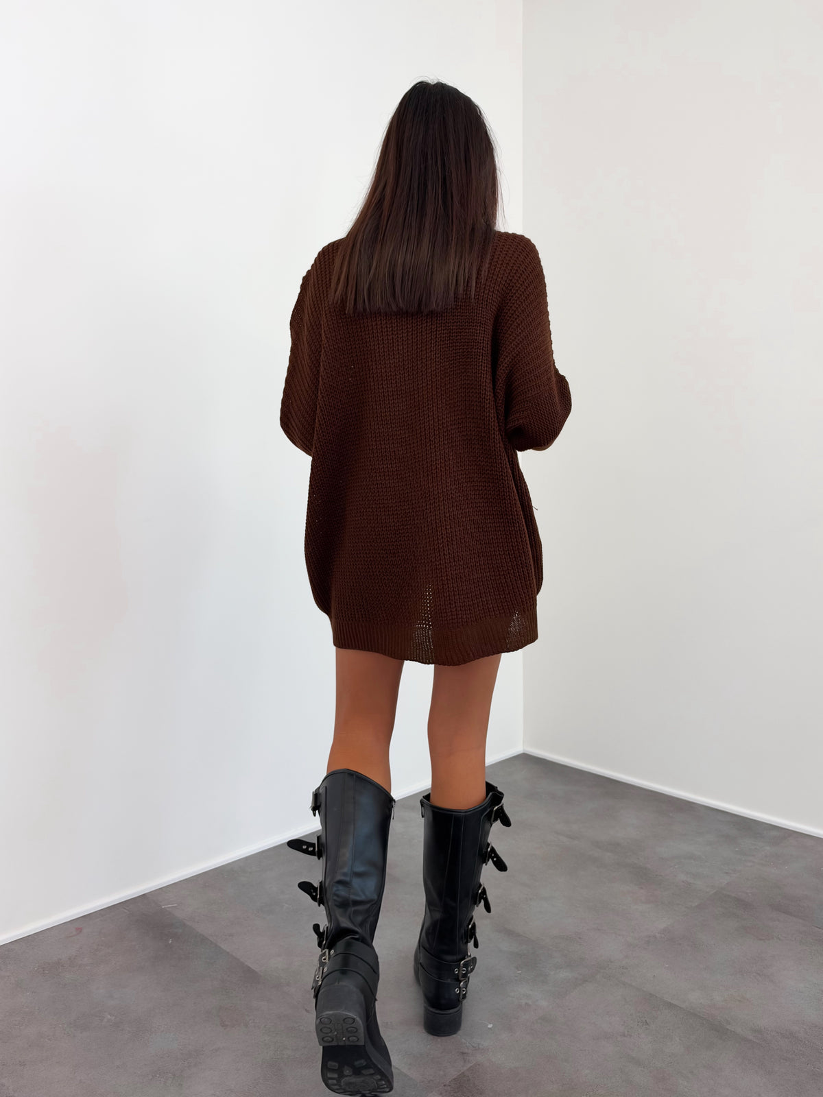 Maxi Pull - Marrone