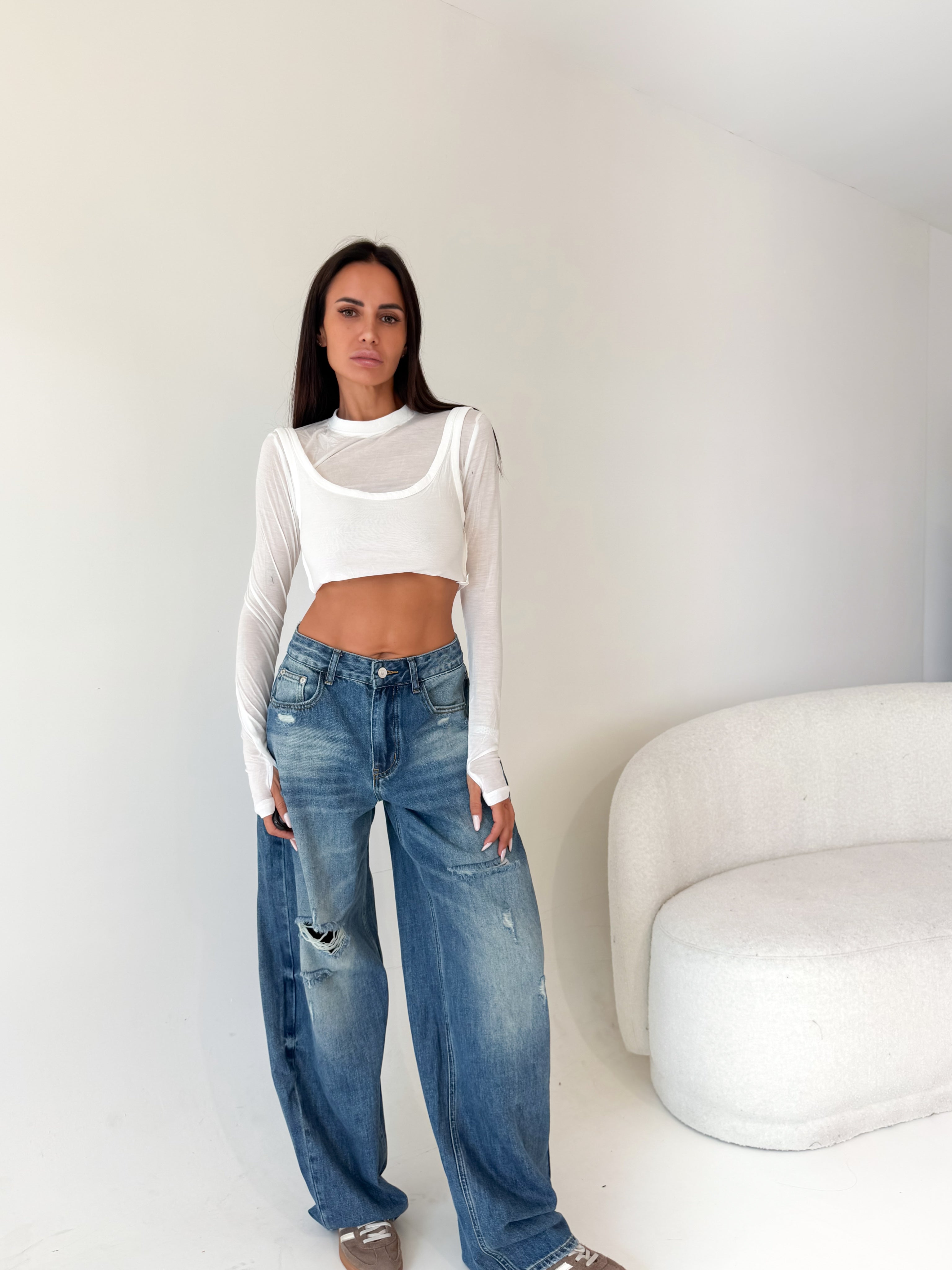 Jeans S22560 - Denim