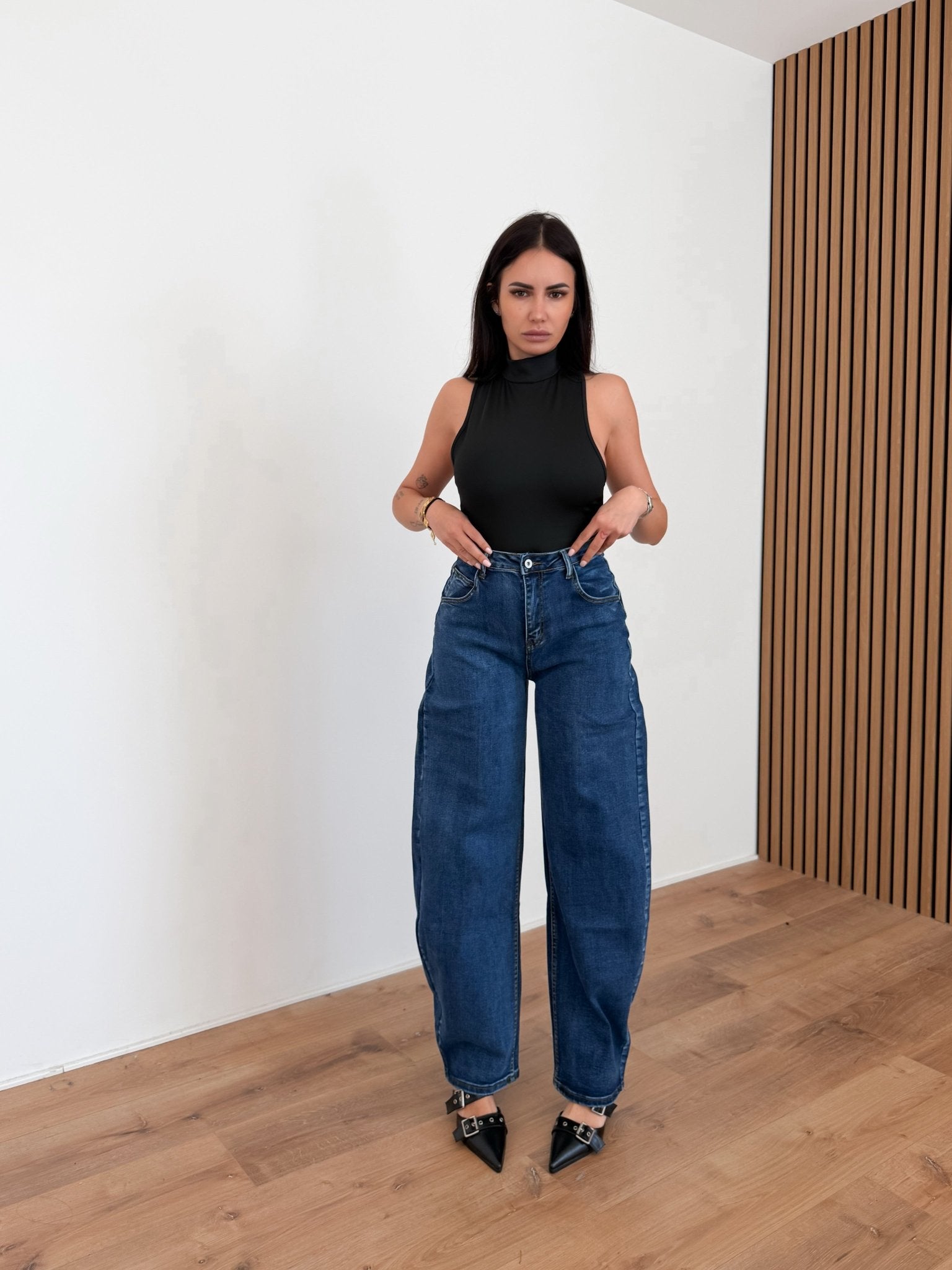 Jeans 5028 - Denim Scuro - SAINTH