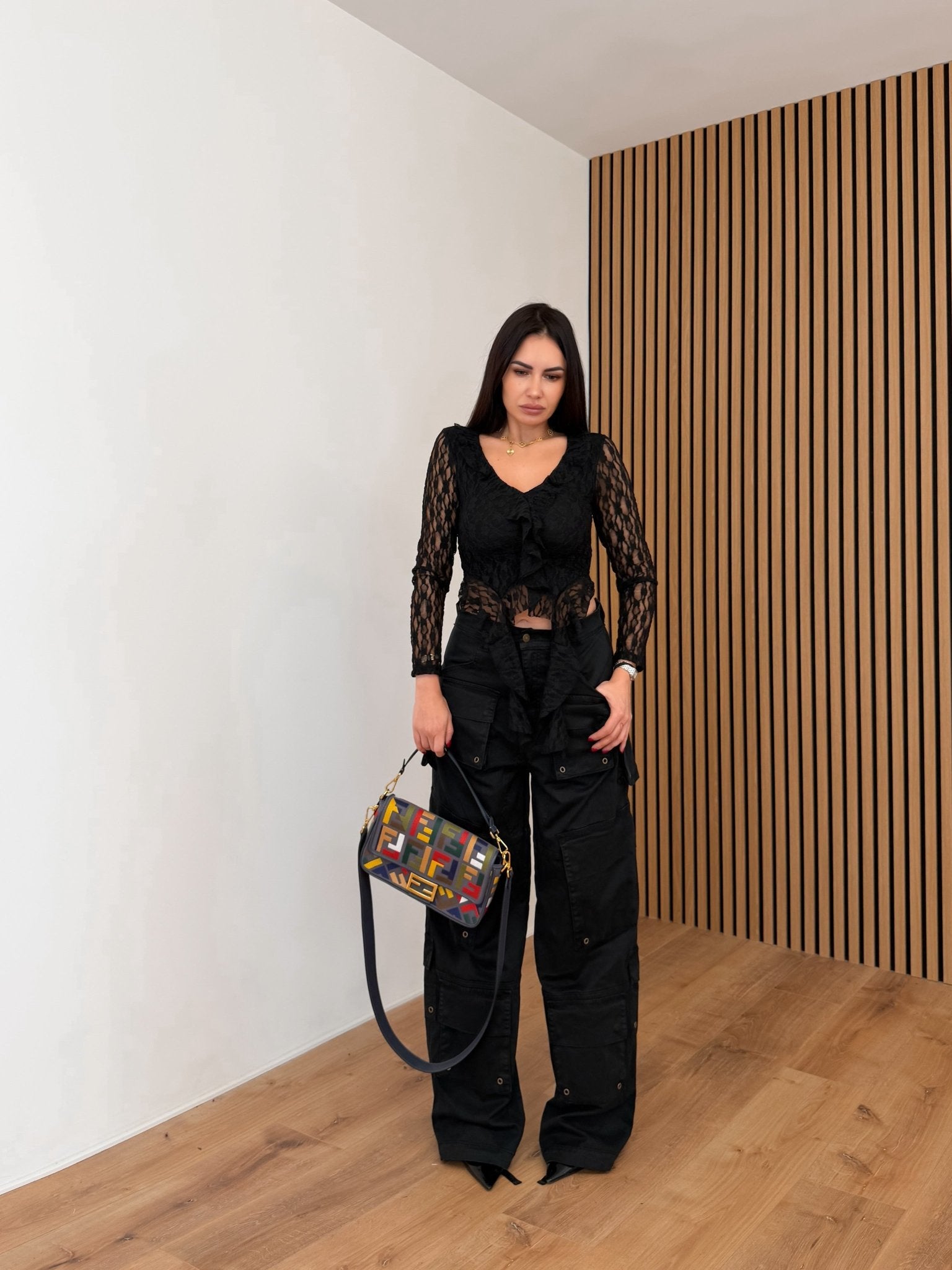 Maglietta Ninfa - Nera - SAINTH
