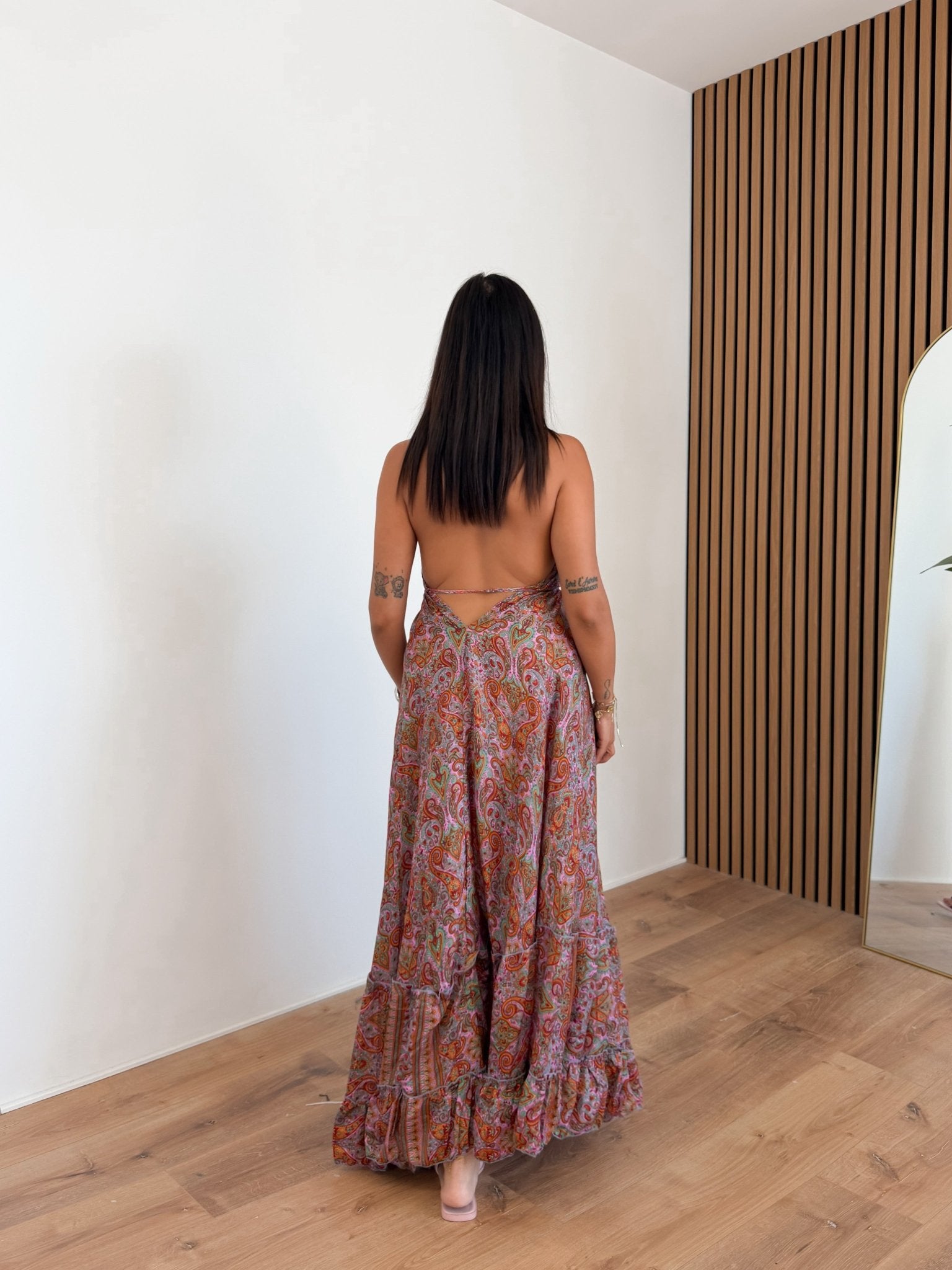 Abito Maya 2.0 - Rame e Rosa - SAINTH