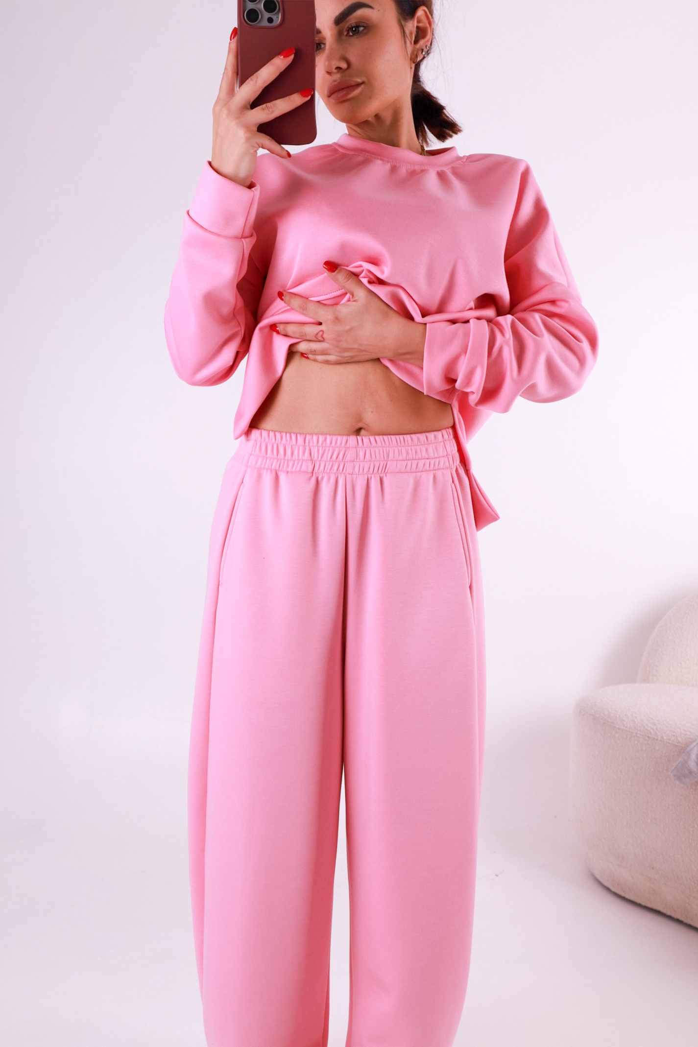 Pantalone Ball - Baby Pink