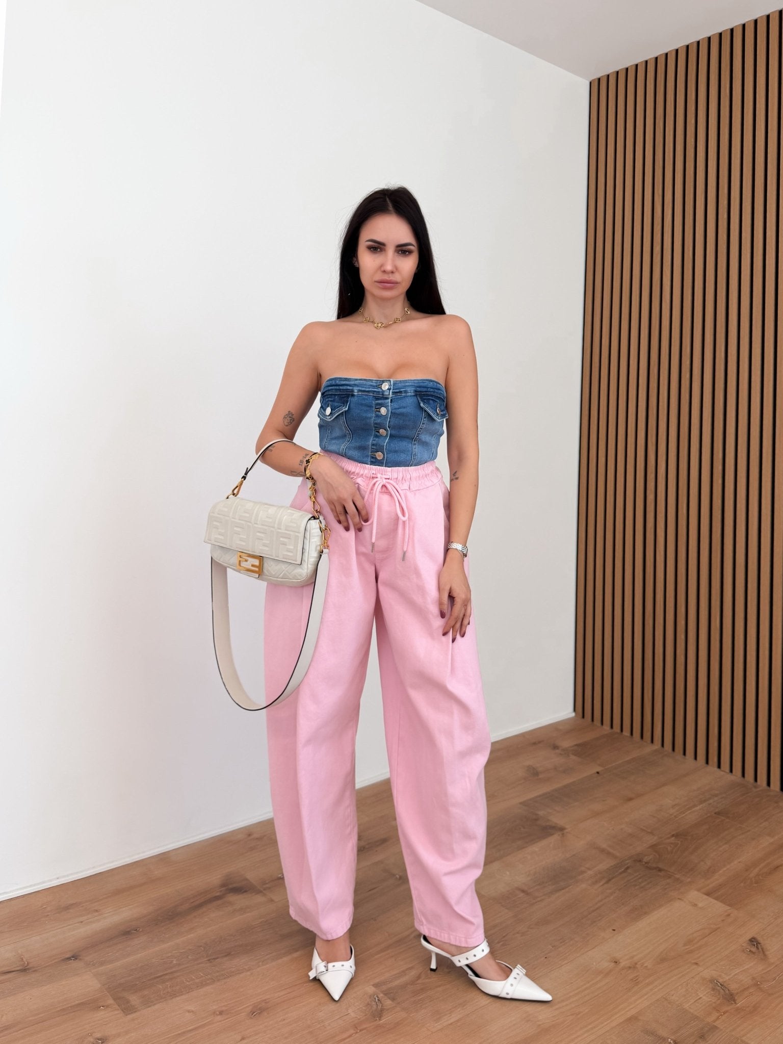 Corpetto Miranda - Denim - SAINTH