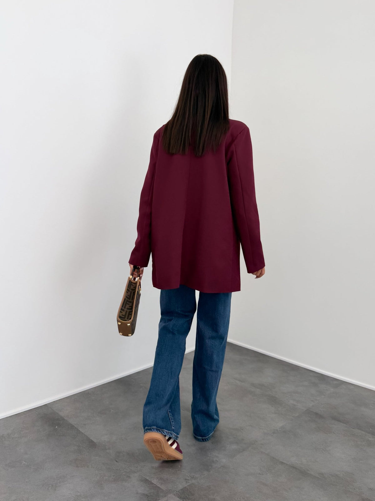 Blazer Strutturato Must - Bordeaux - SAINTH