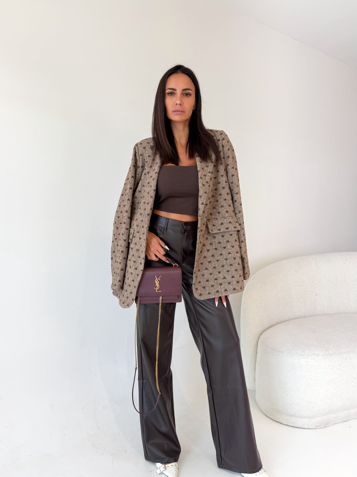 Blazer Fiocchetti - Tortora