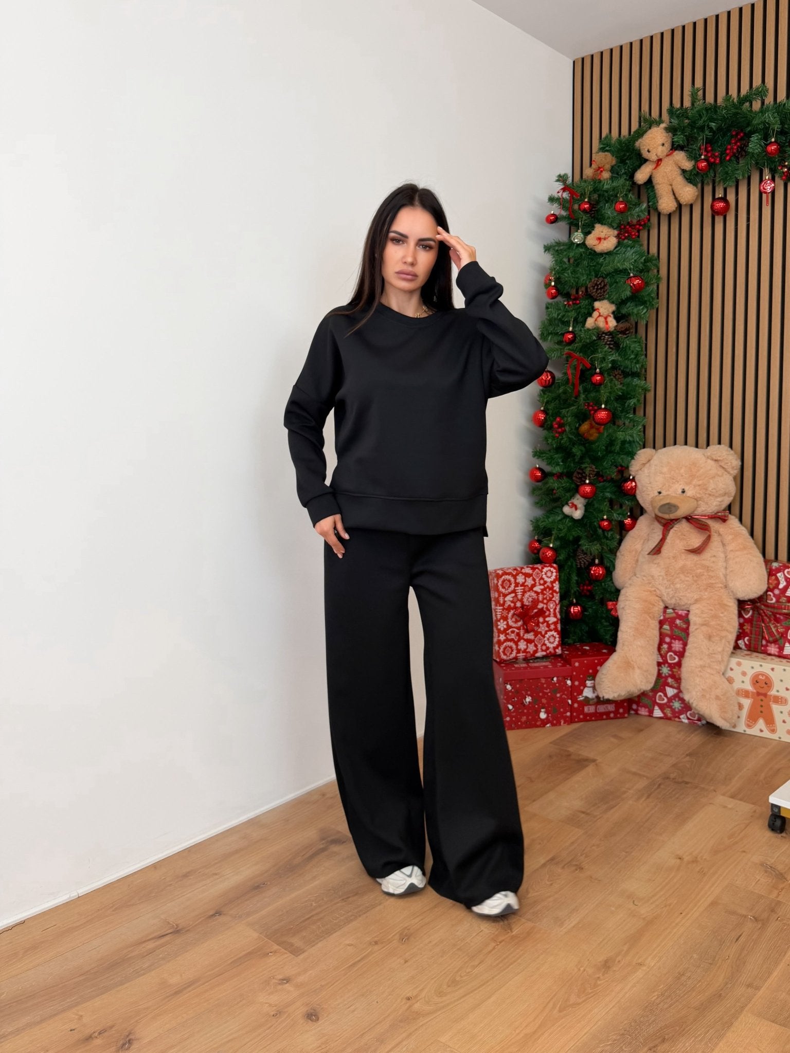 Felpa Jogger - Nera - SAINTH